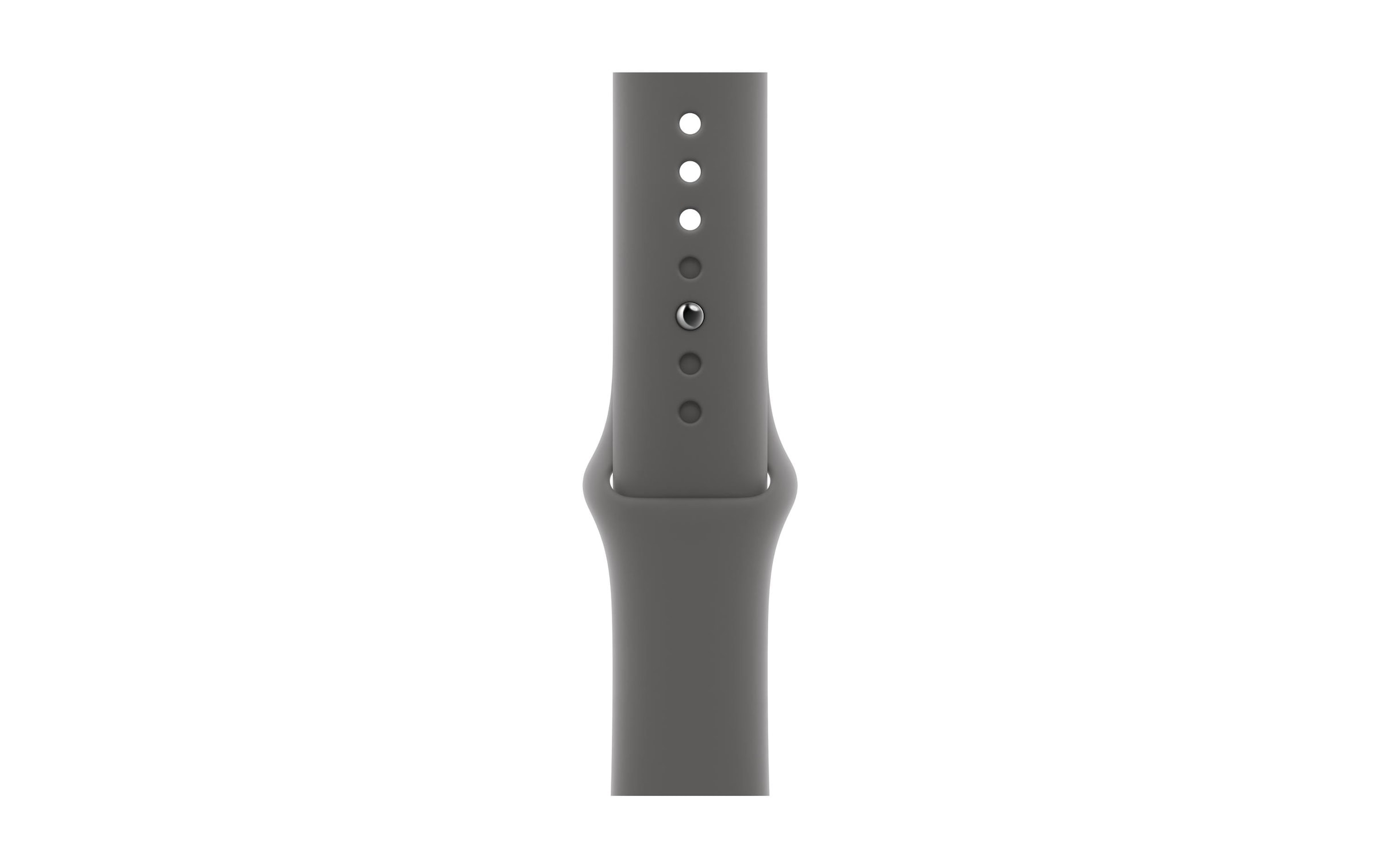 Apple Smartwatch-Armband Sport Band, 42 mm, Steingrau