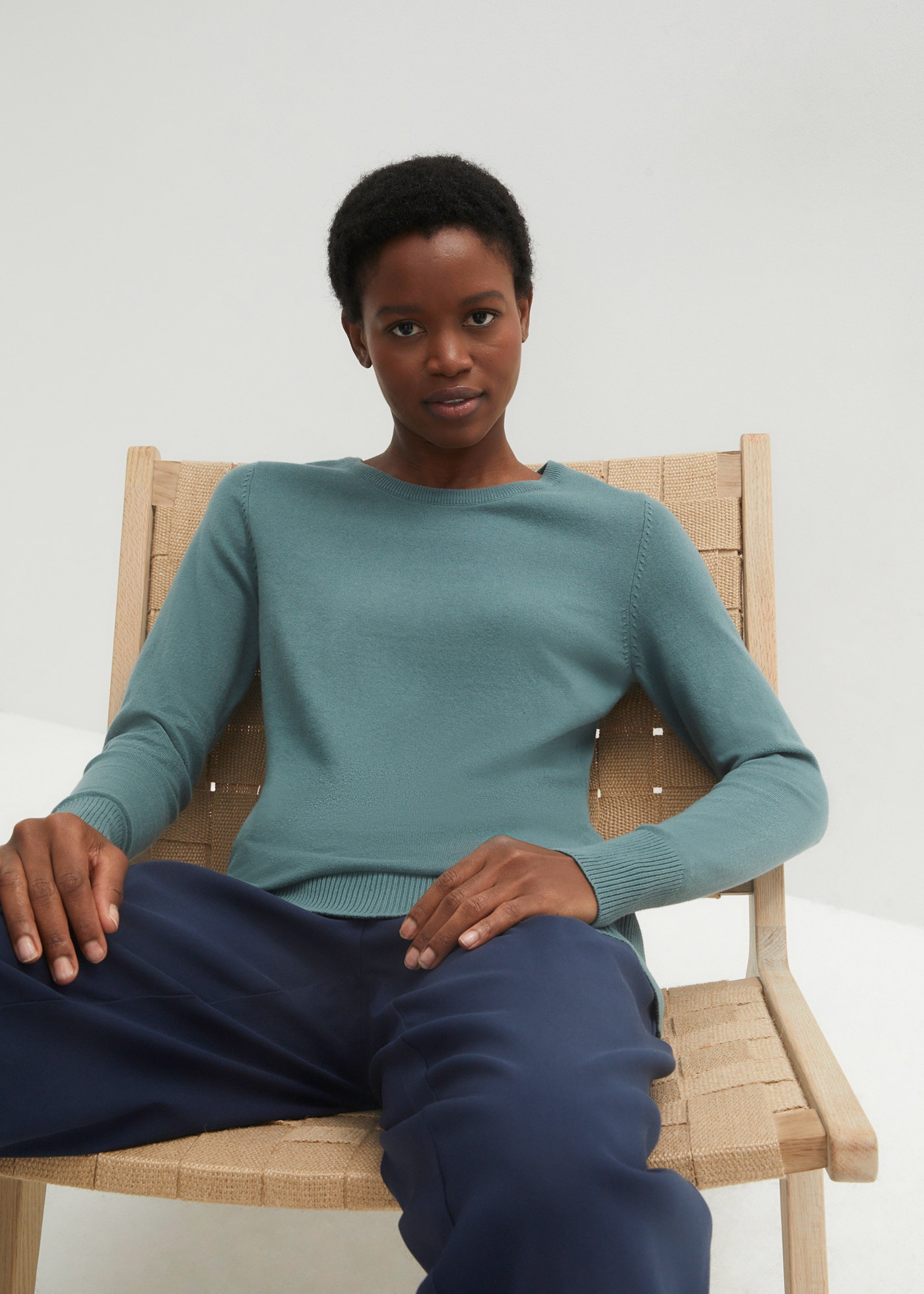 bonprix Strickpullover in schmaler Silhouette