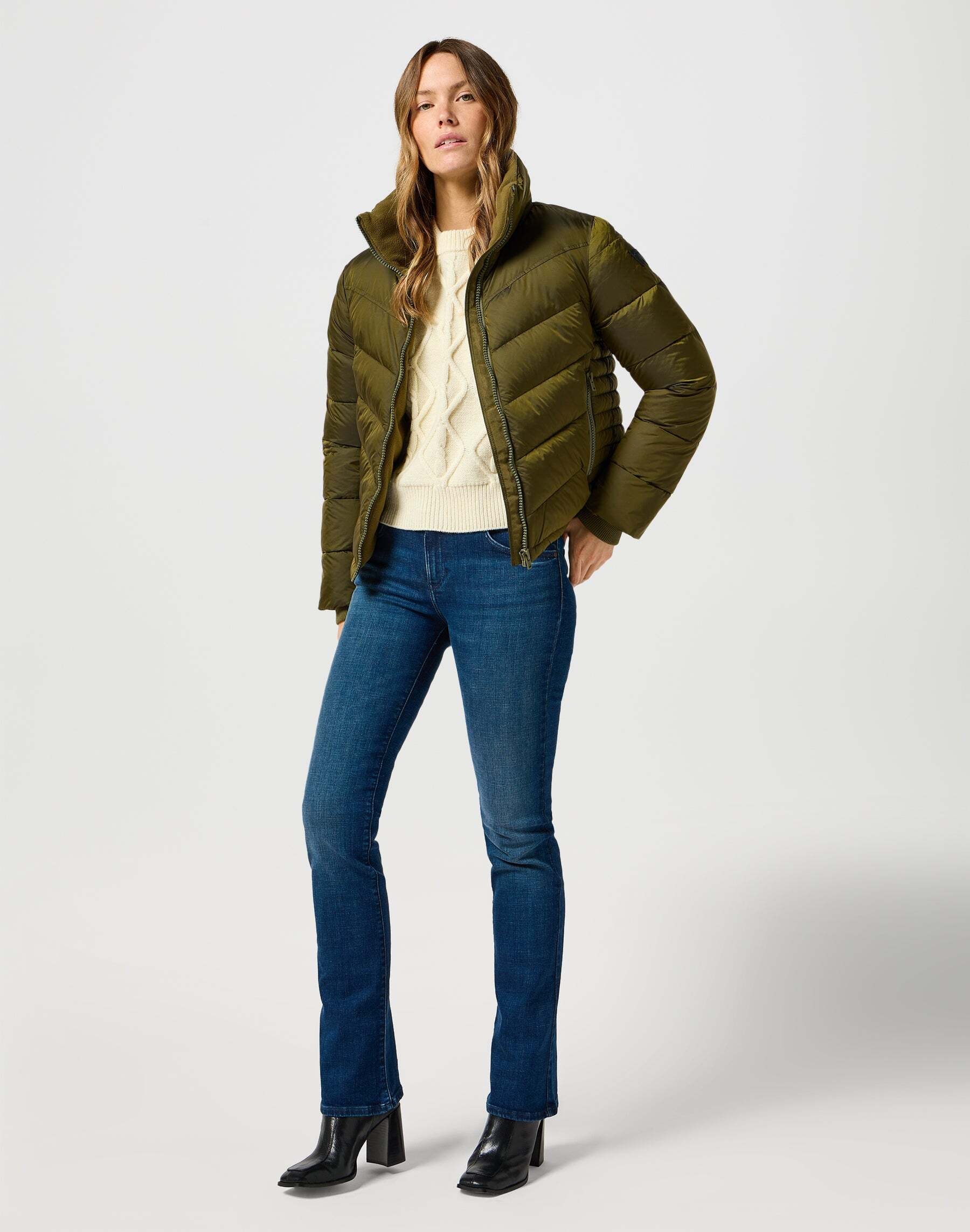 Wrangler Steppjacke »Wrangler Steppjacke Short Puffer Jacket«