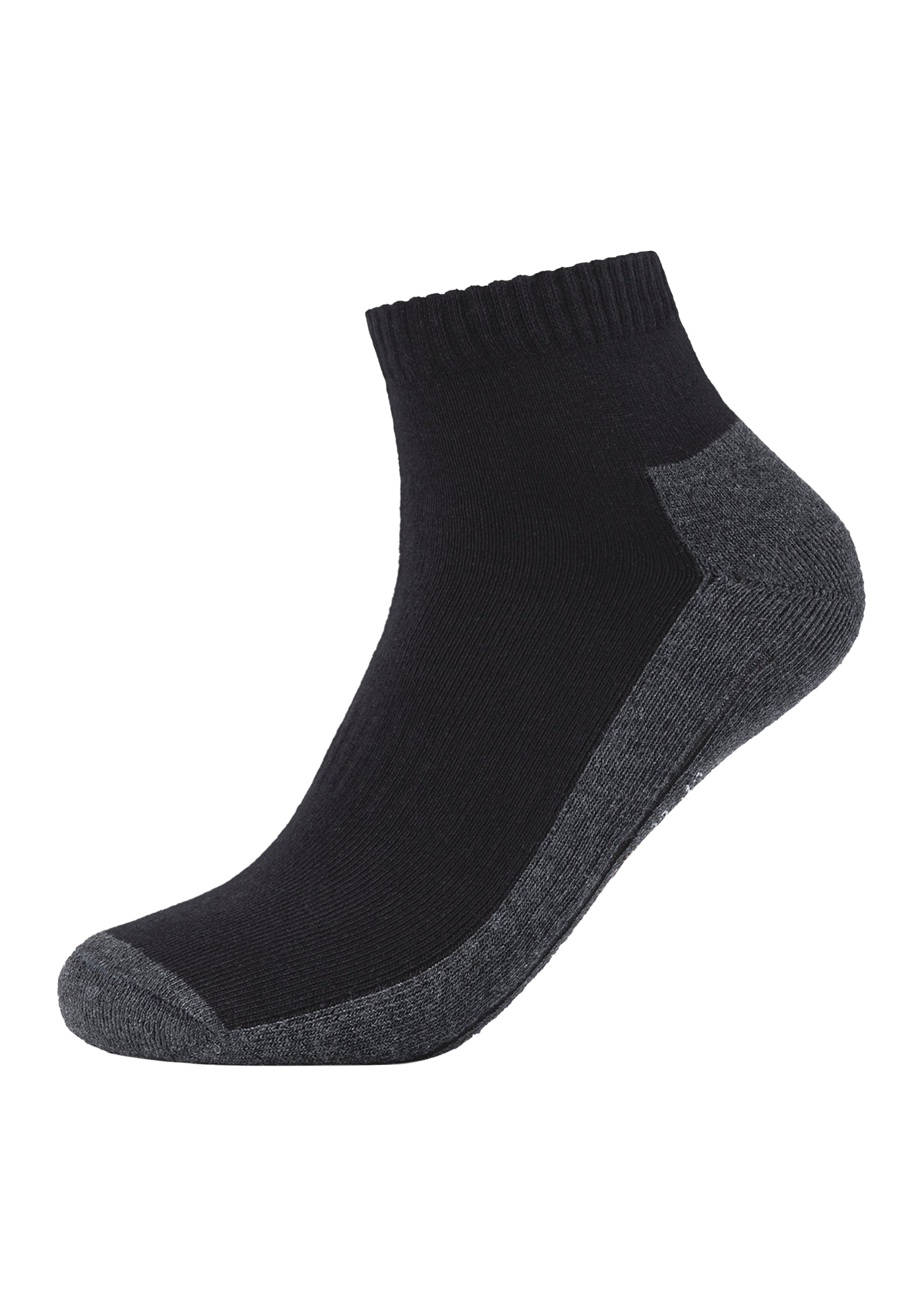 Camano Sportsocken, (4er Pack), mit entlastender Halbplüschsohle