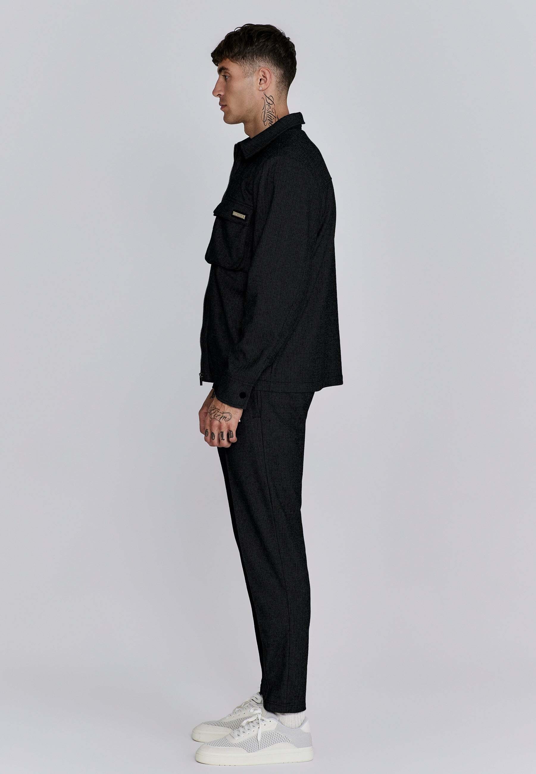 Siksilk Langarmhemd »Siksilk Overshirt Smart Overshirt«