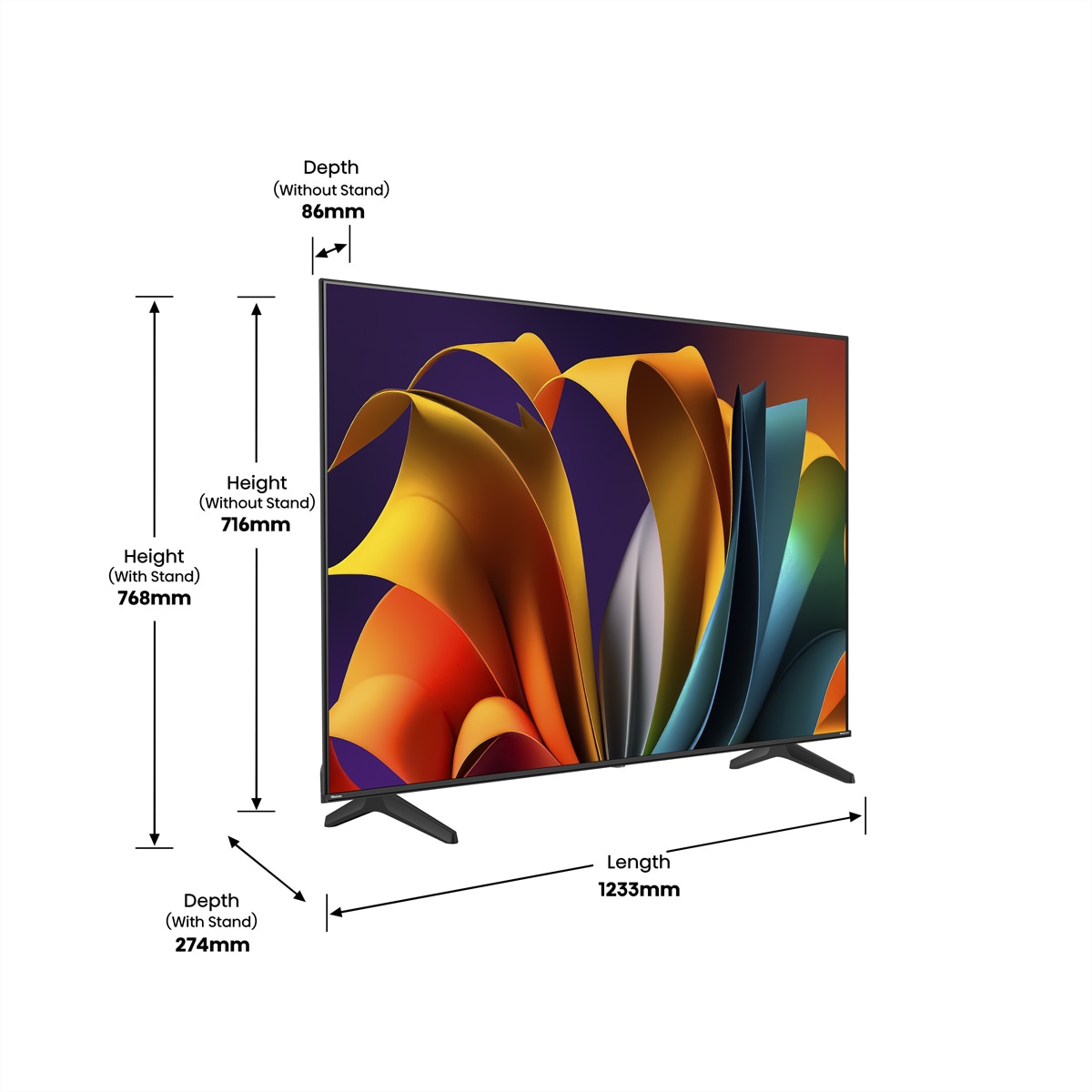 Hisense LED-Fernseher »55A6N«, UHD