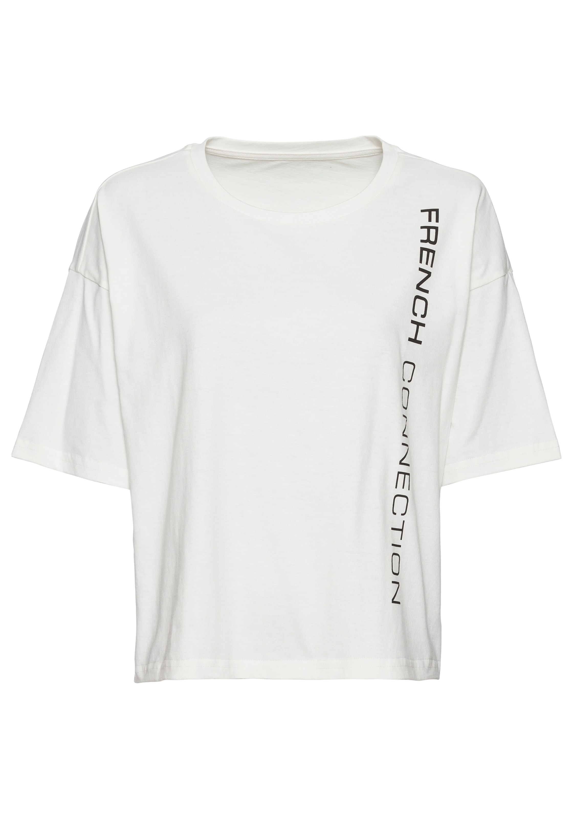 French Connection T-Shirt, mit weiten Ärmeln und Logodruck