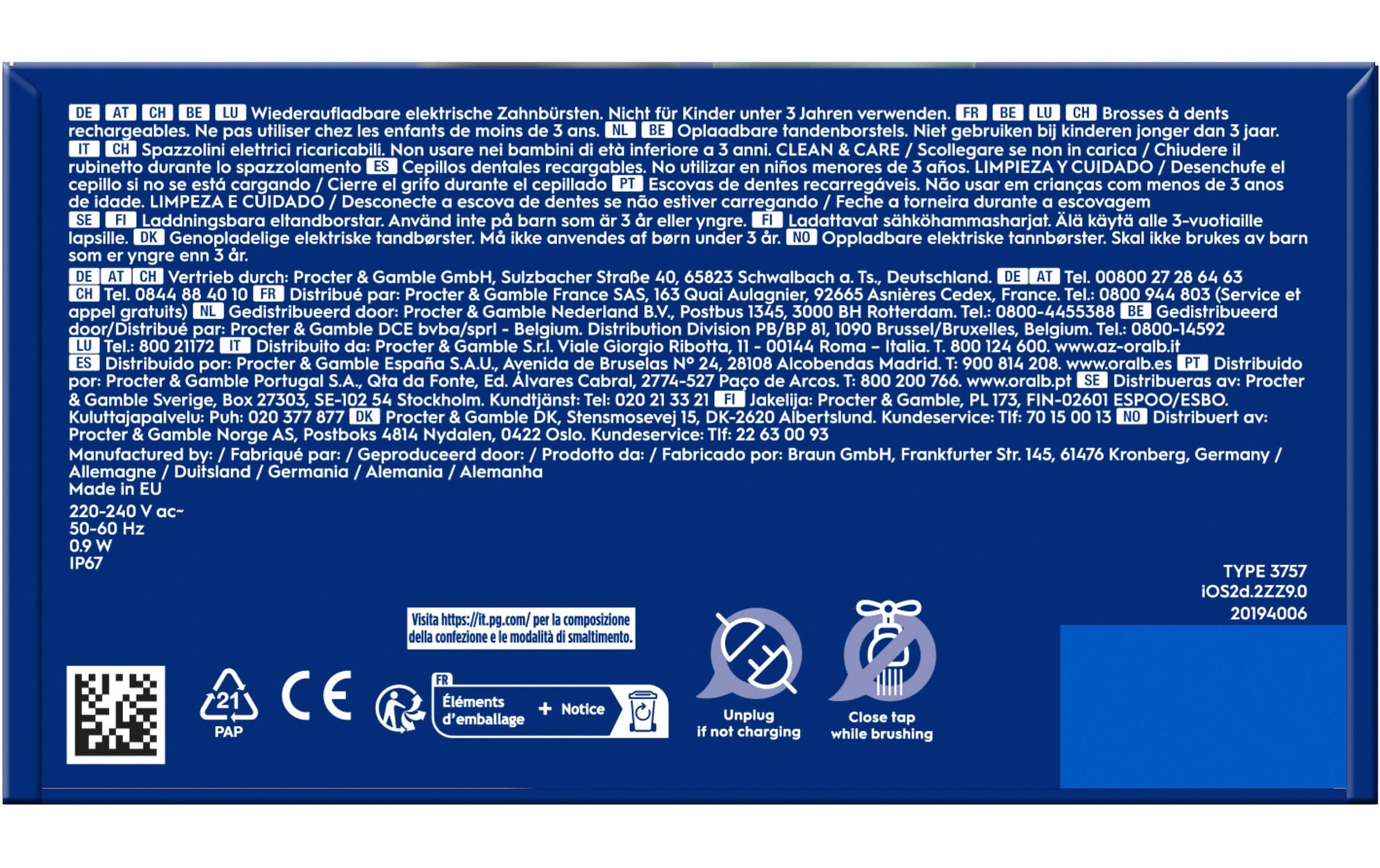 Oral-B Elektrische Zahnbürste »iO Series2«