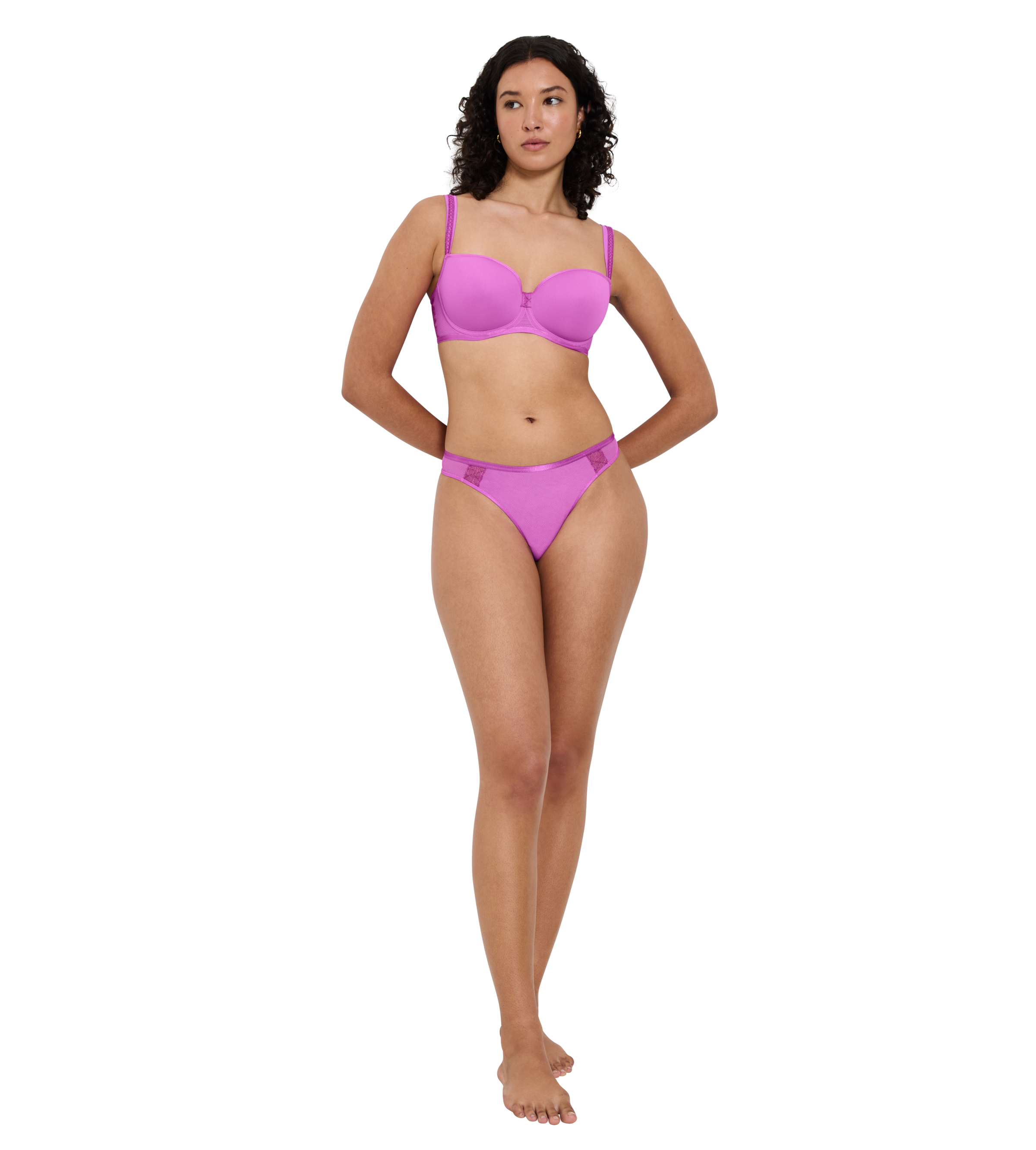 Triumph String »Palina Cosmic Heartbeat«, Mesh, niedriger Bund, elastisch, feminin