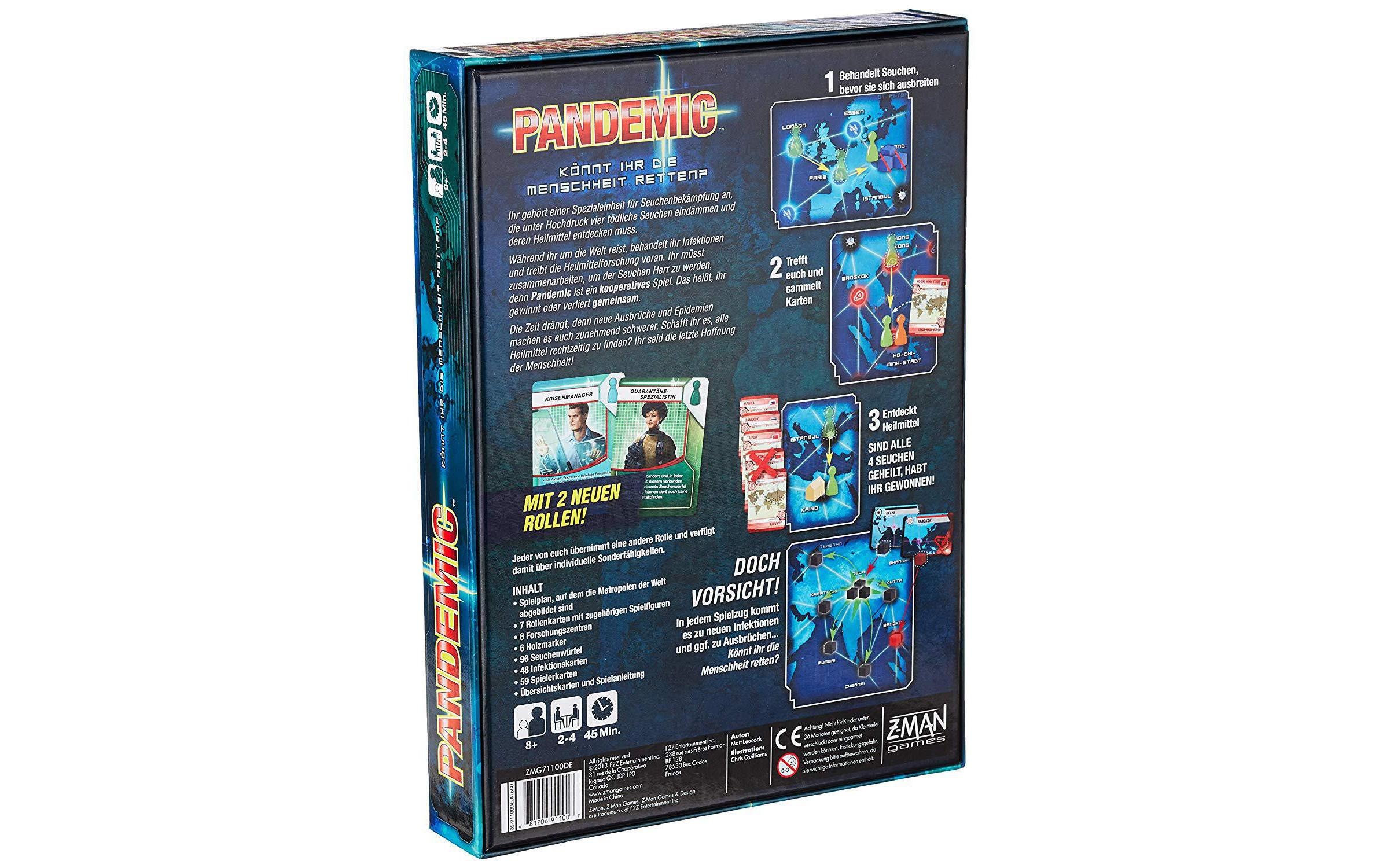 Spiel »Z-Man Games Pandemic«