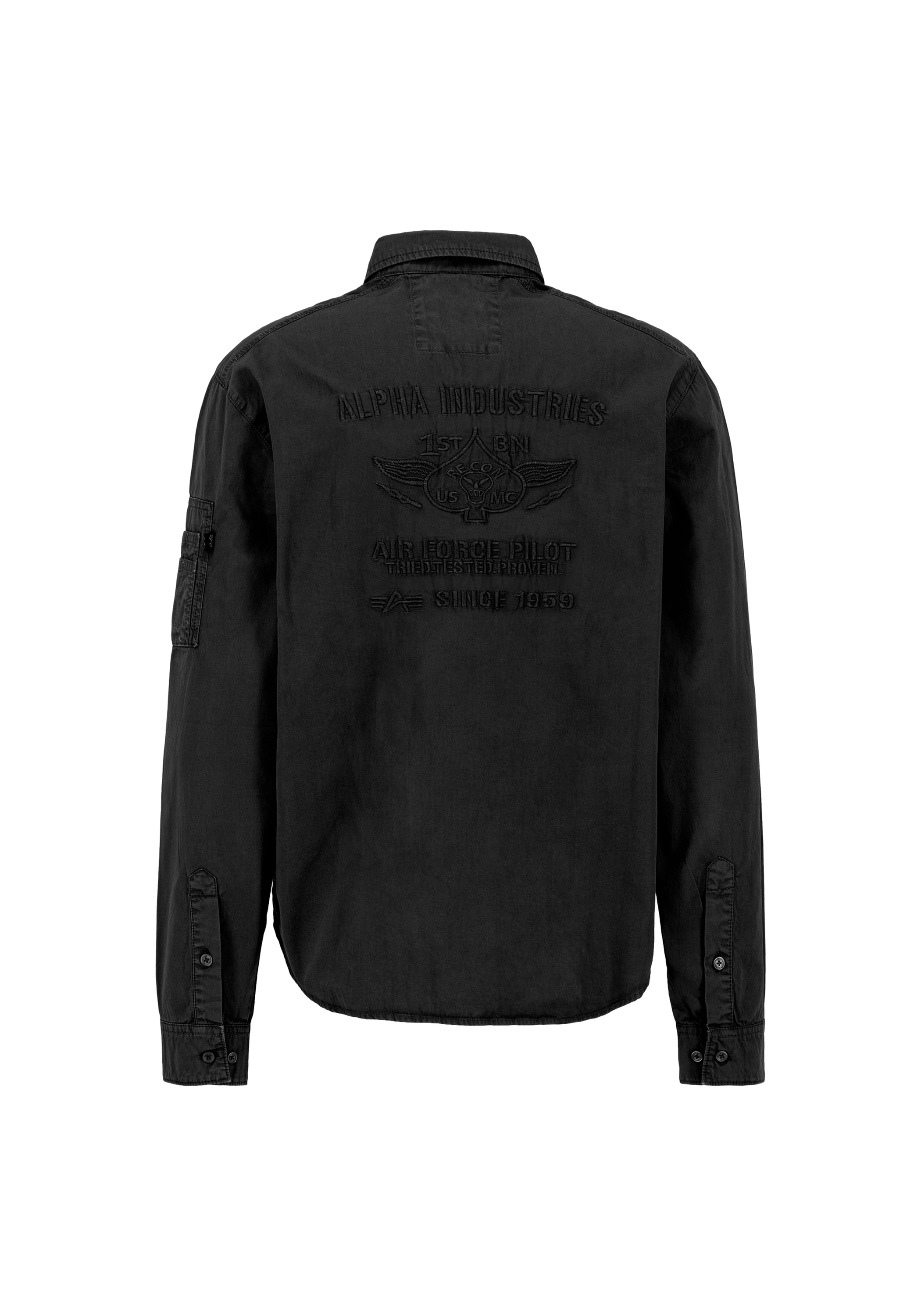 Alpha Industries Oversize-Shirt »Alpha Industries Men - Shirts Air Force EMB Shirt«