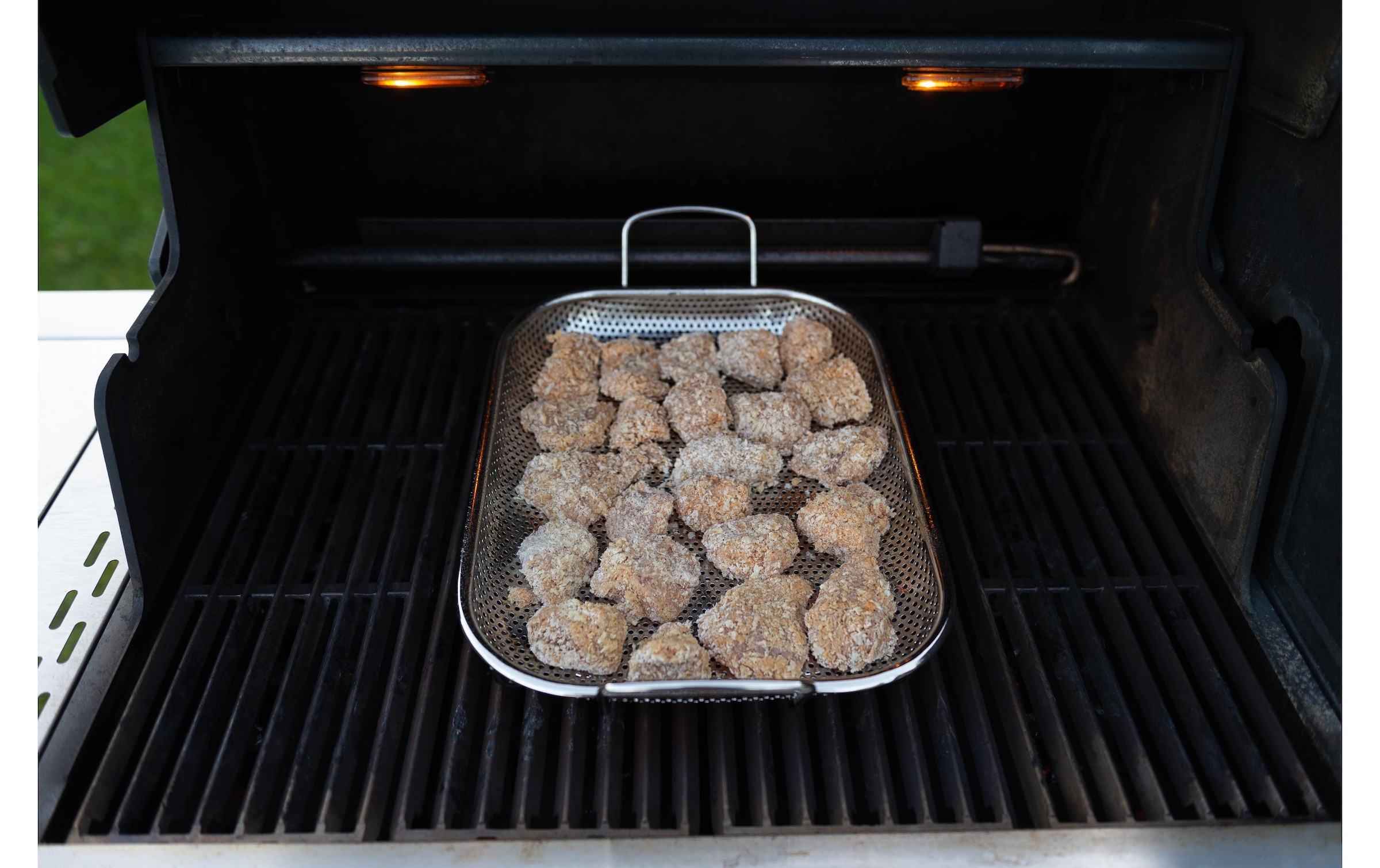 Broil King Grillpfanne »Bratkorb gross«, Edelstahl