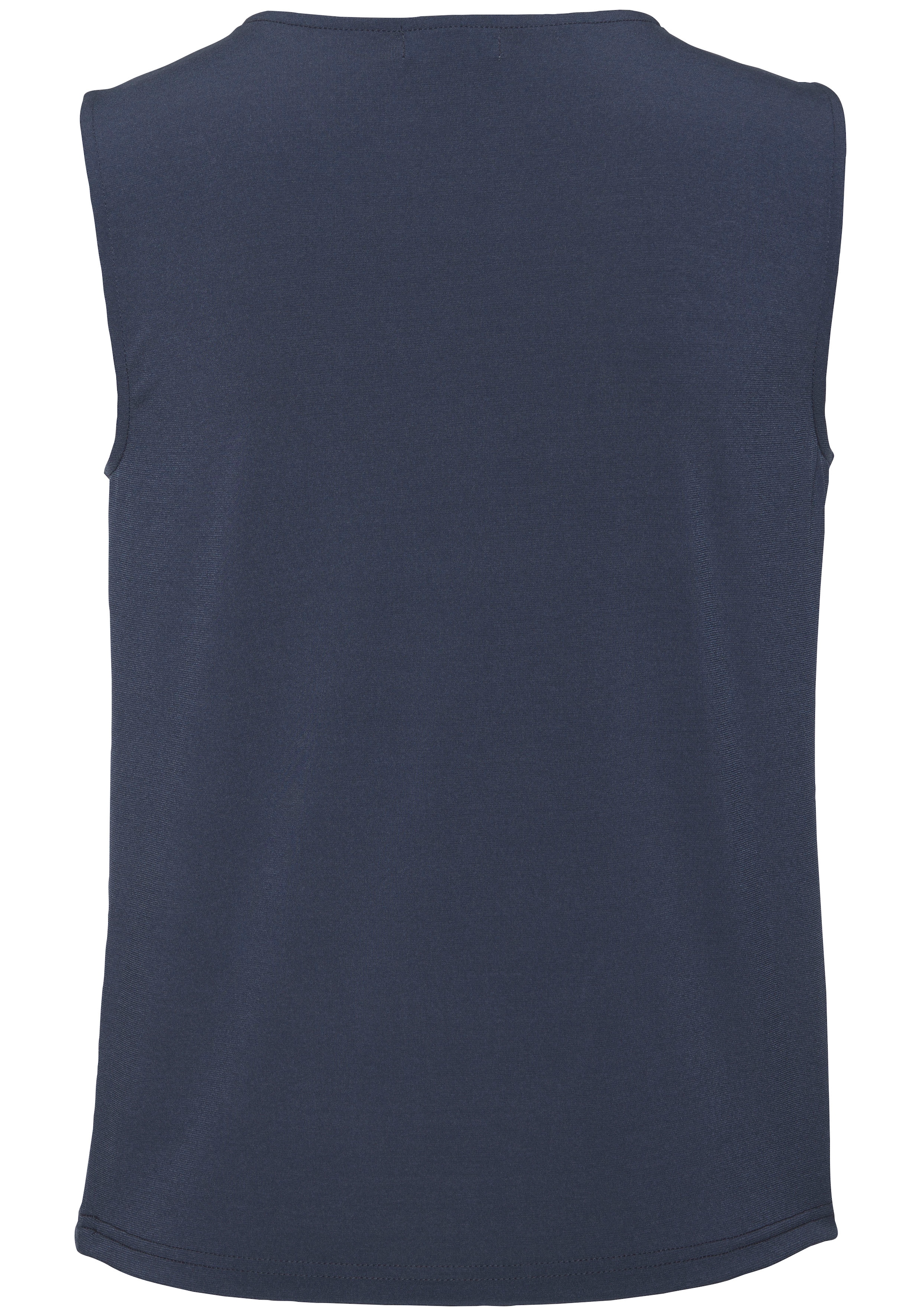 LASCANA Tanktop, aus glatter Jerseyqualität und Cut-out vorne, elegantes Sommertop