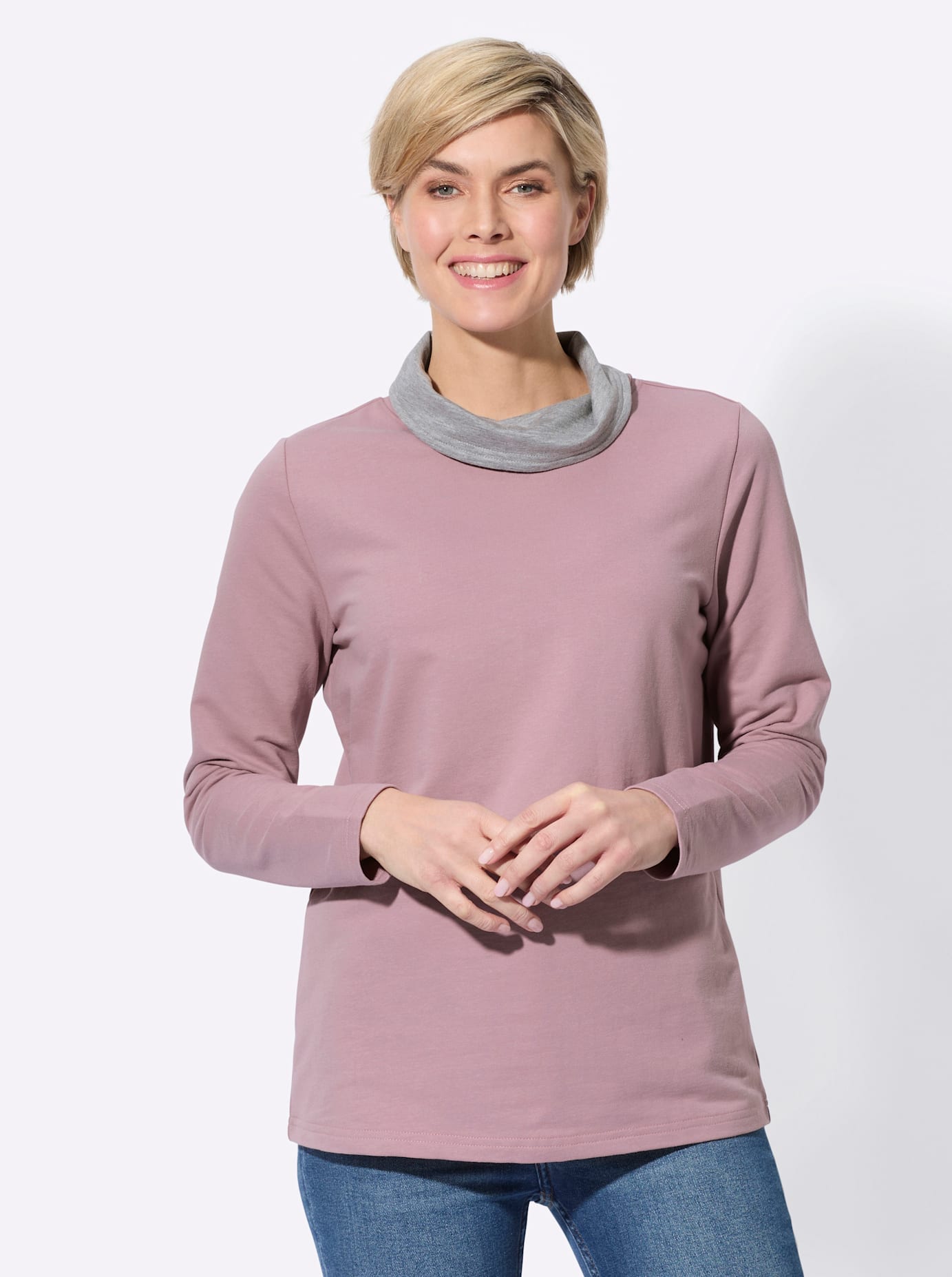 Classic Basics Rollkragenshirt »Rollkragen-Shirt«, (1 tlg.)
