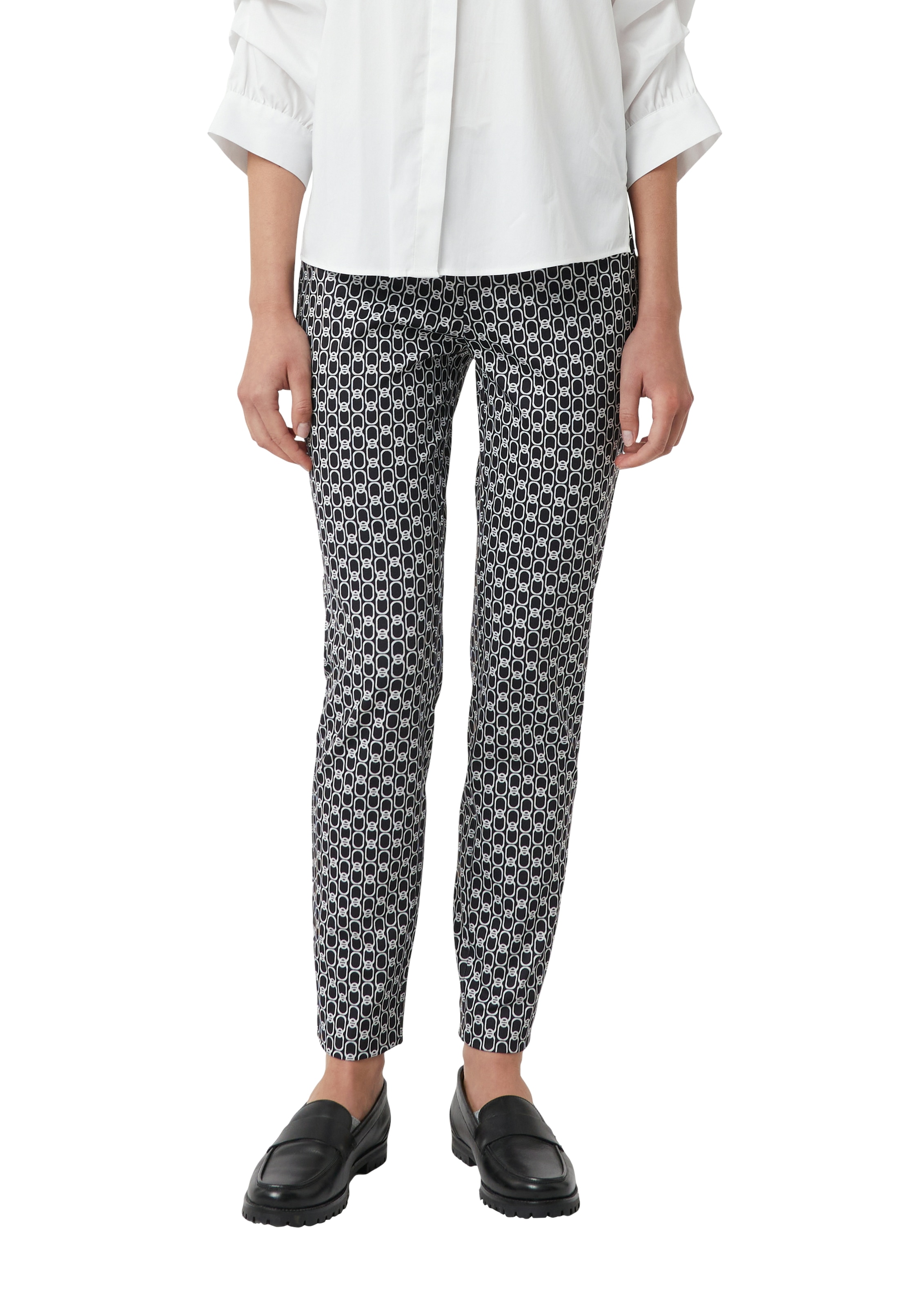 Comma Leggings mit All-Over Print