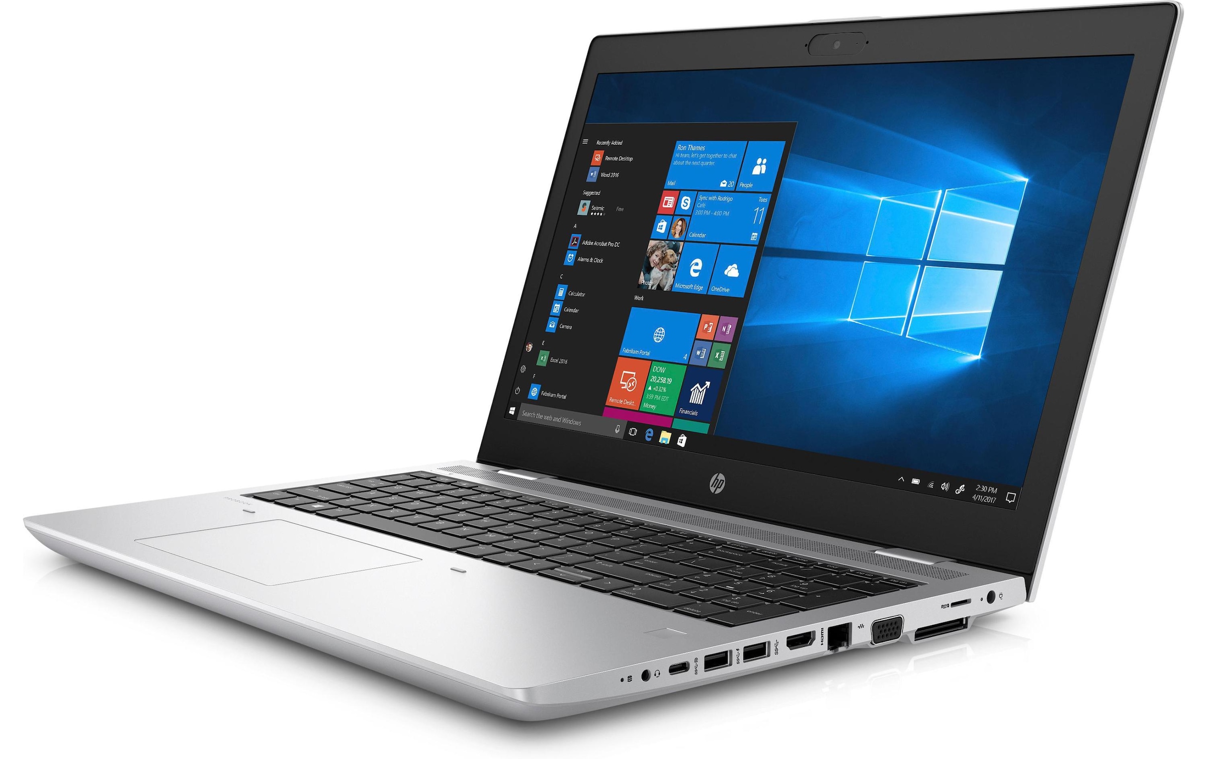 HP Notebook »650 G5 6XE01EA«, / 15,6 Zoll, Intel, Core i5, 8 GB HDD, 256 GB SSD