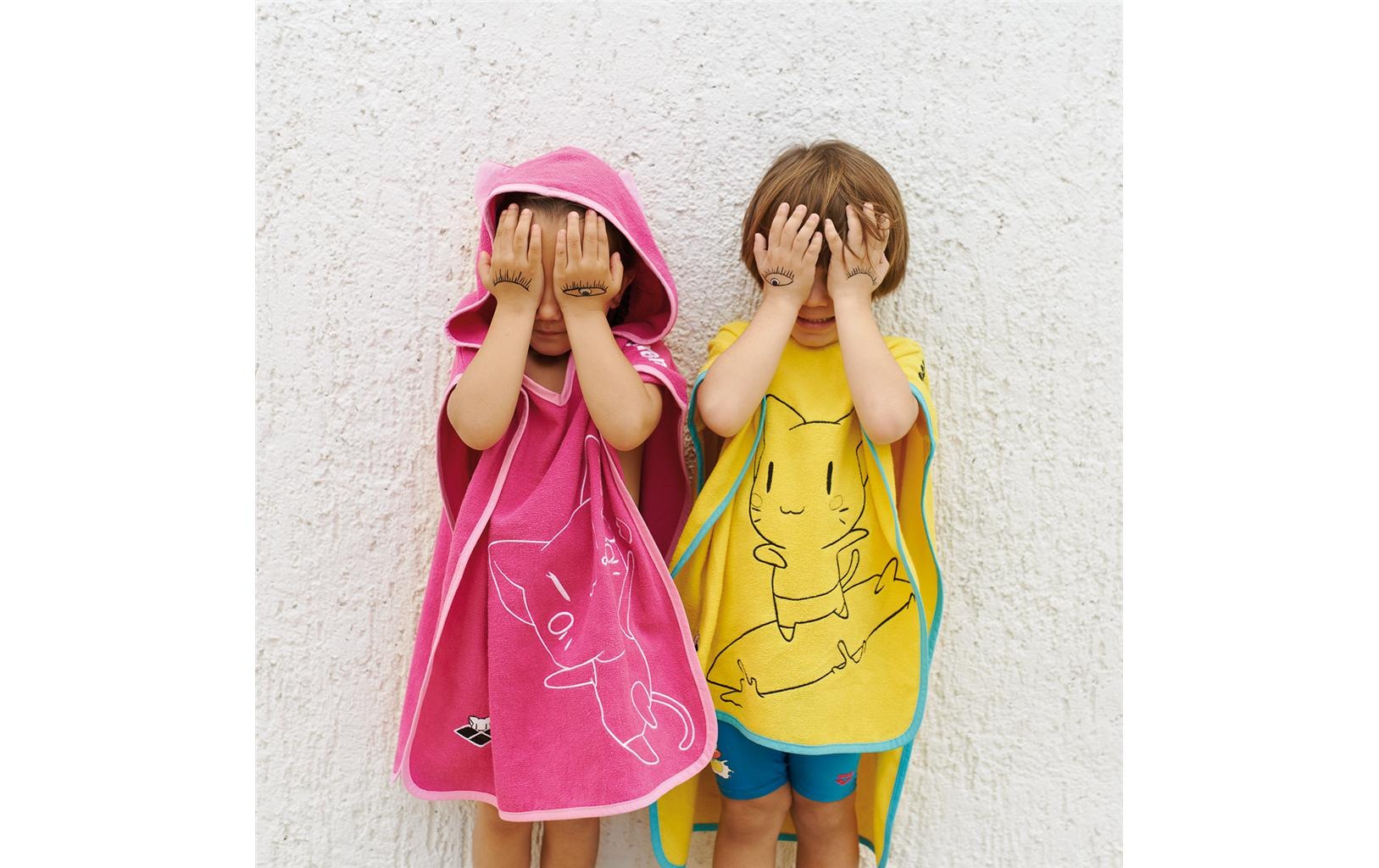 Arena Strandtuch »Kids Friends Poncho S«, (1 St.)