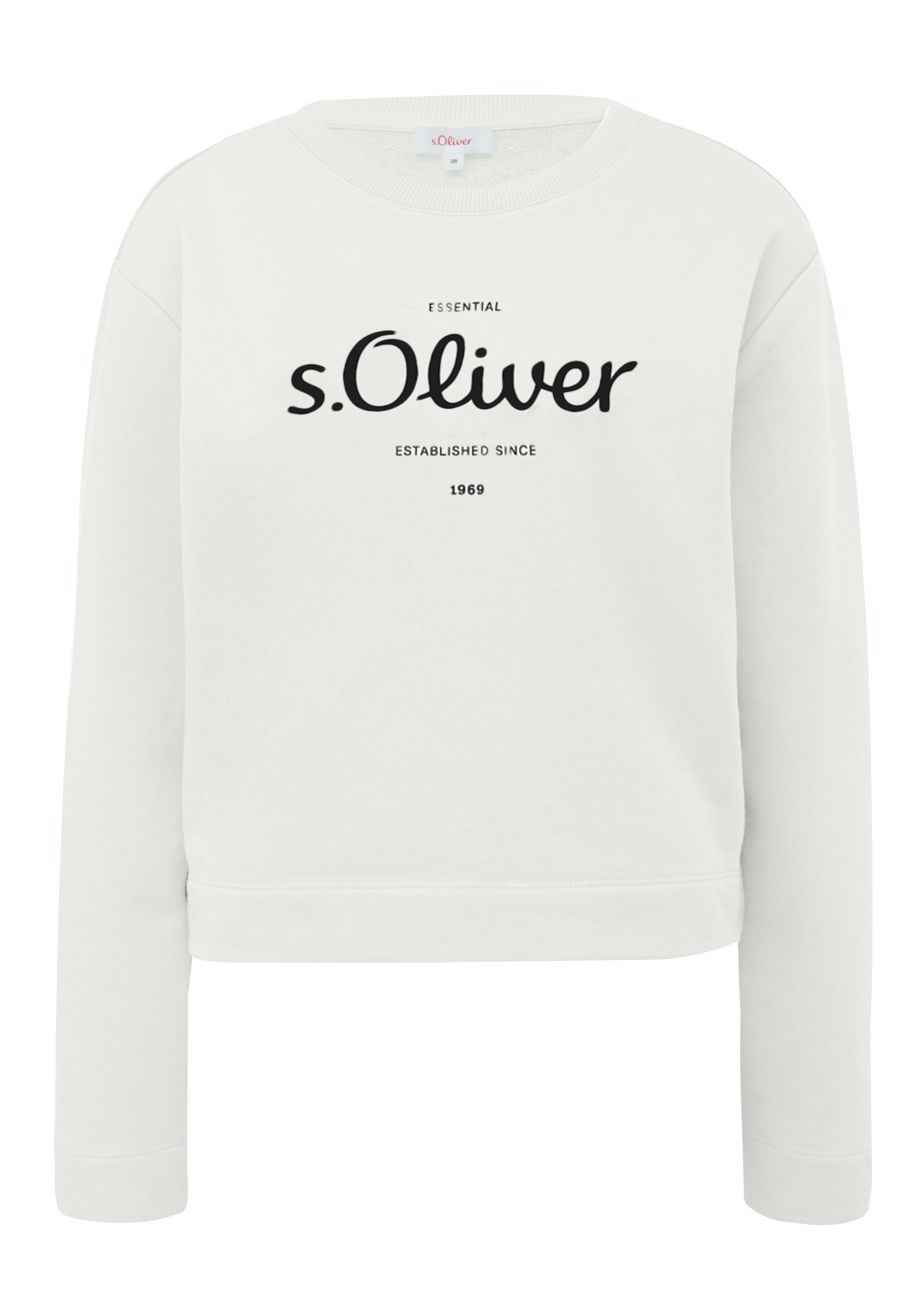 s.Oliver Sweatshirt, mit dem Logonamen vorne