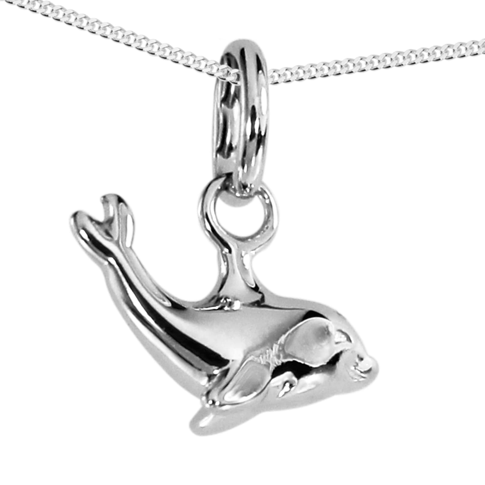 OSTSEE-SCHMUCK Kette mit Anhänger "Ostsee-Schmuck Kette mit Anhänger Delfin"