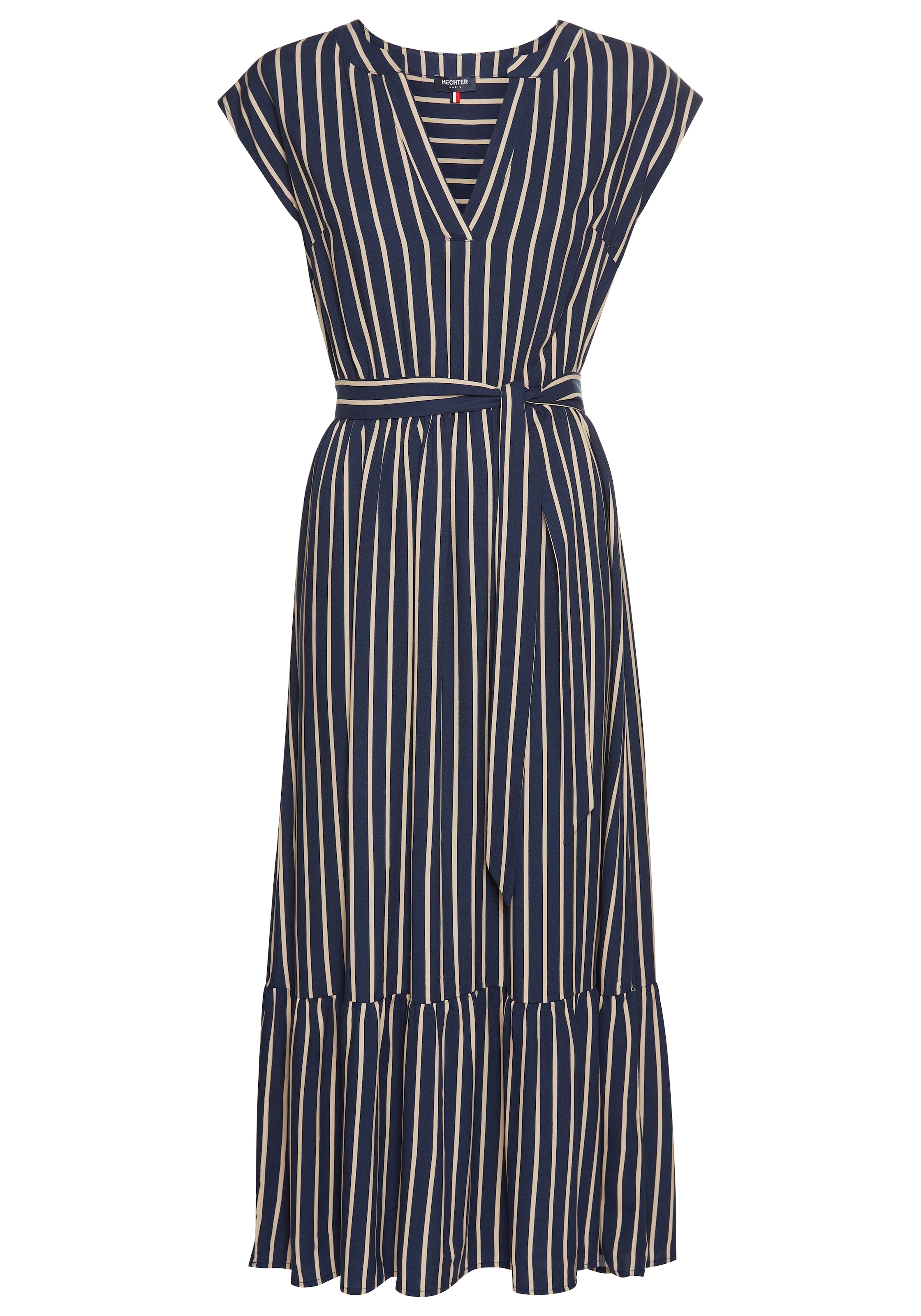 HECHTER PARIS Midikleid, mit Bindeband