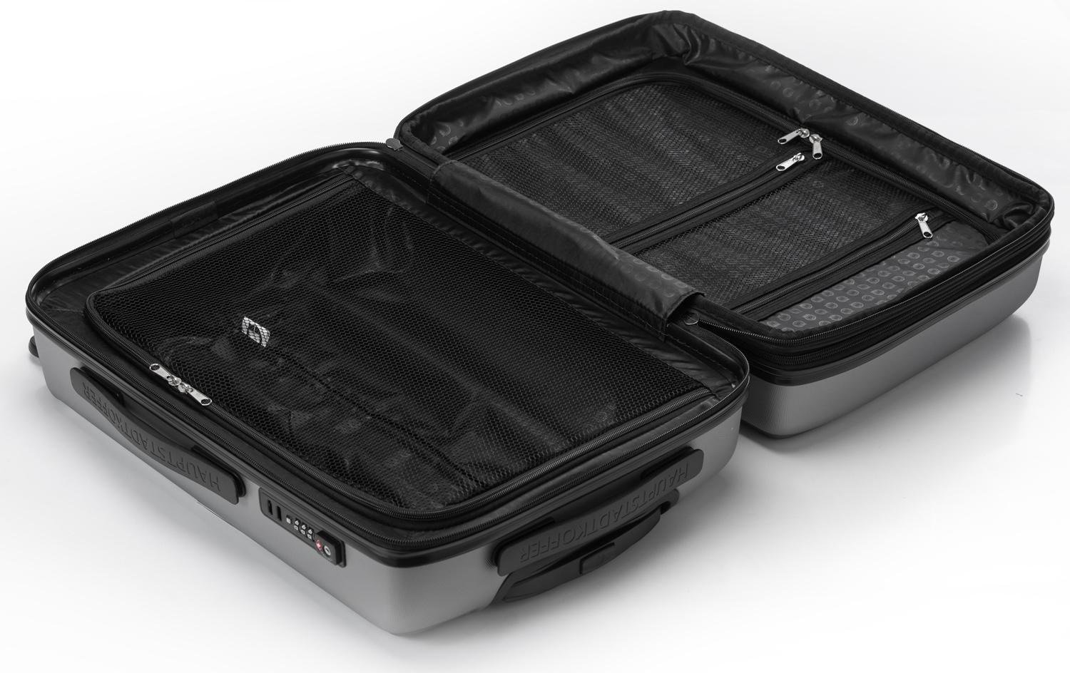 Hauptstadtkoffer Hartschalen-Trolley »Mitte, verschiedene Grössen und Farben«, 4 Rollen, Hartschalen-Koffer Reisegepäck TSA Schloss Volumenerweiterung bei M/L