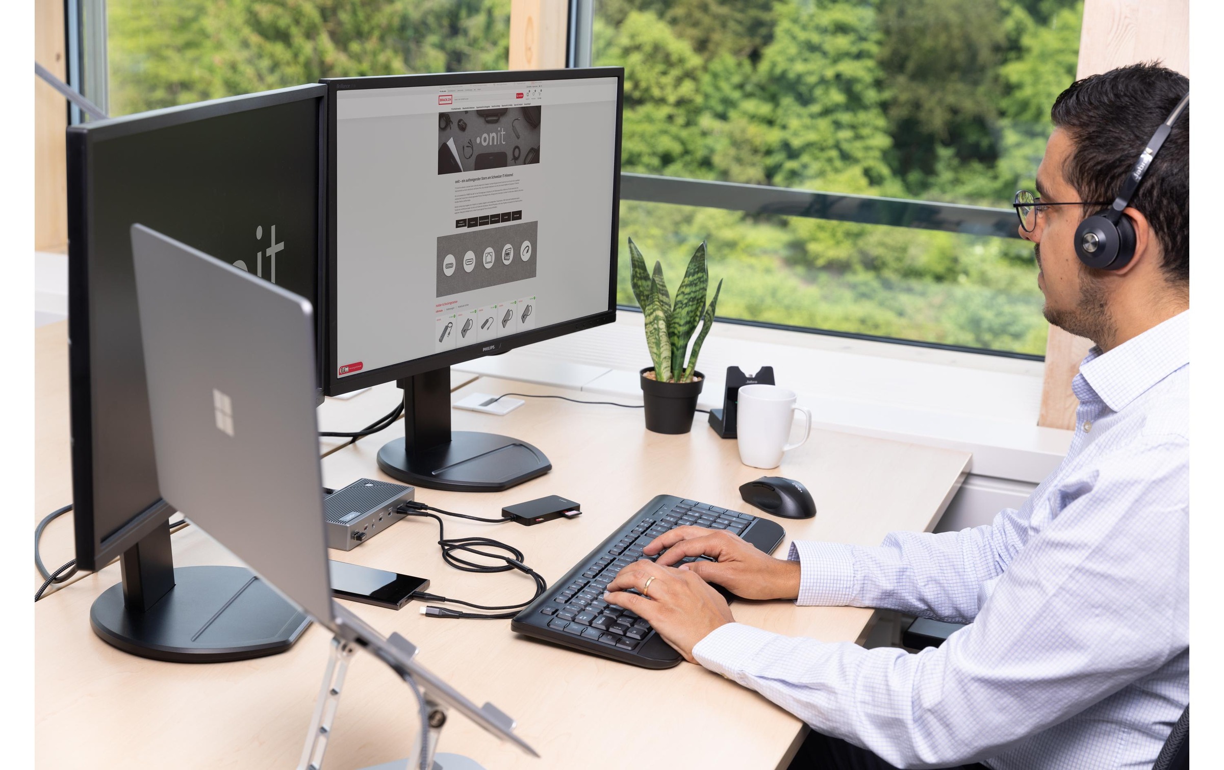 onit Laptop-Dockingstation »Dockingstation Pro USB-C«