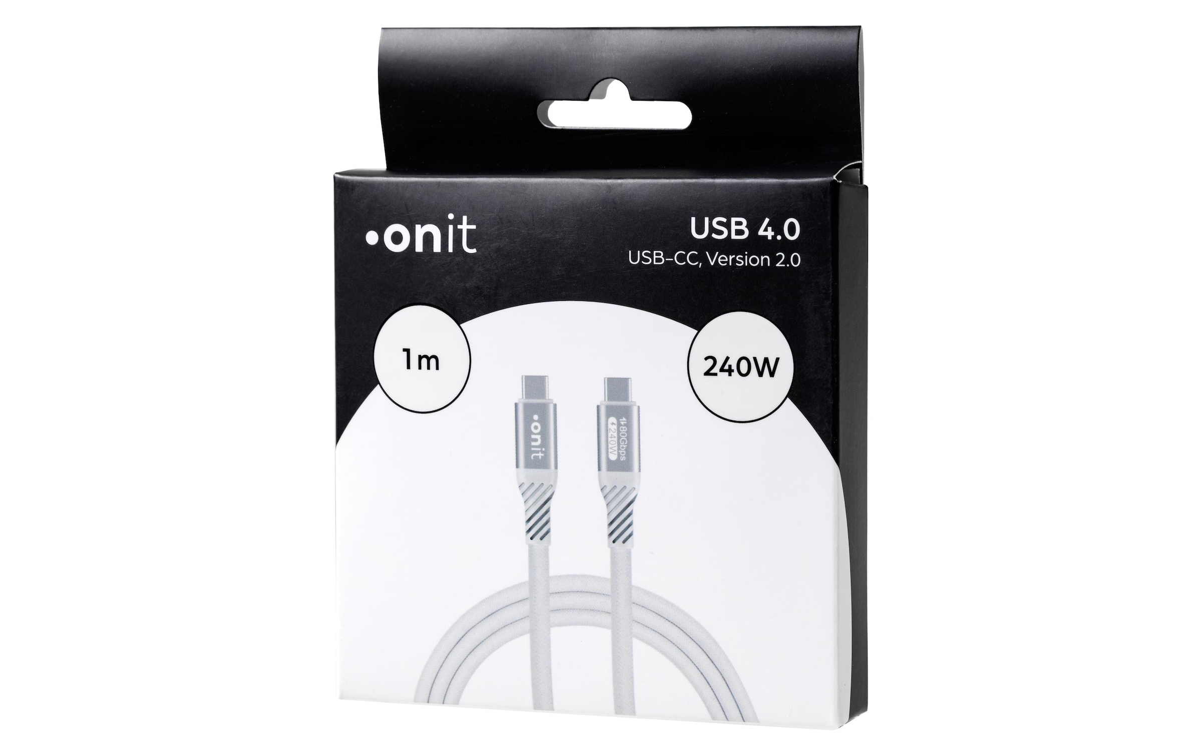 onit USB-Kabel »v2.0 Premium USB C - USB C 1 m«, 100 cm