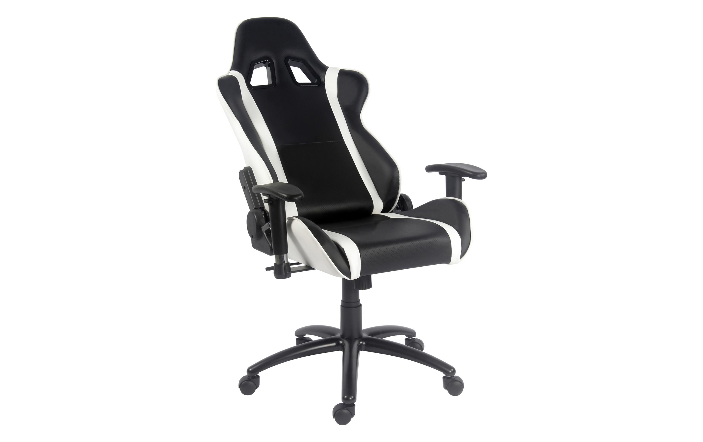 LC-Power Gaming-Stuhl »LC-GC-2 Schwarz/Weiss«