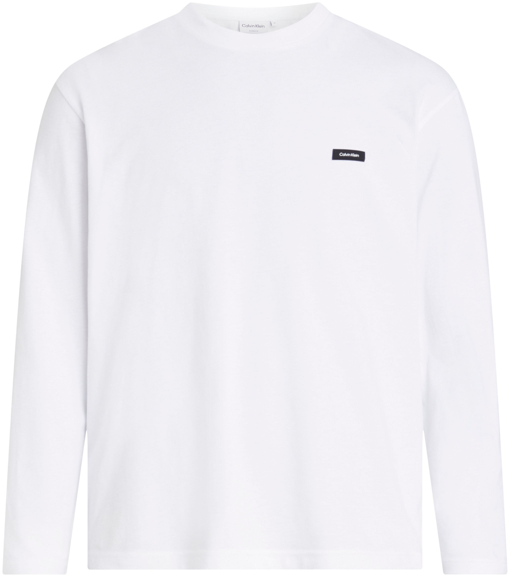 Calvin Klein Langarmshirt »COTTON COMFORT LS T-SHIRT«, mit Logopatch