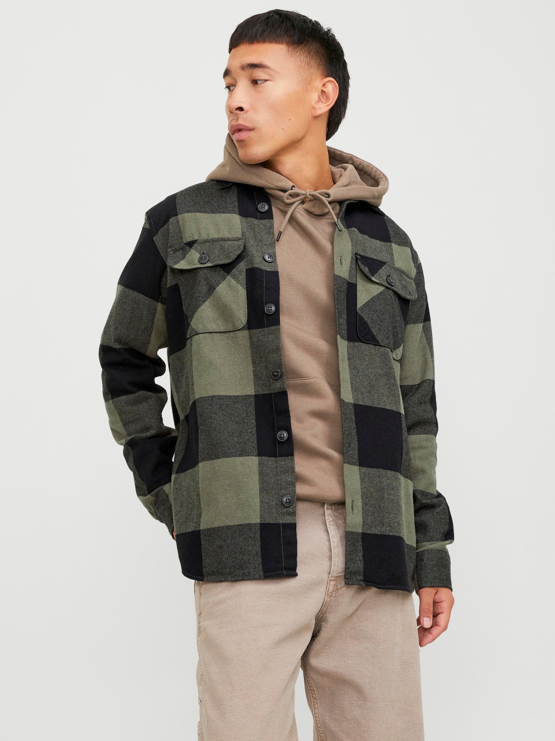 Jack & Jones Langarmhemd »JJEDARREN OVERSHIRT LS NOOS«