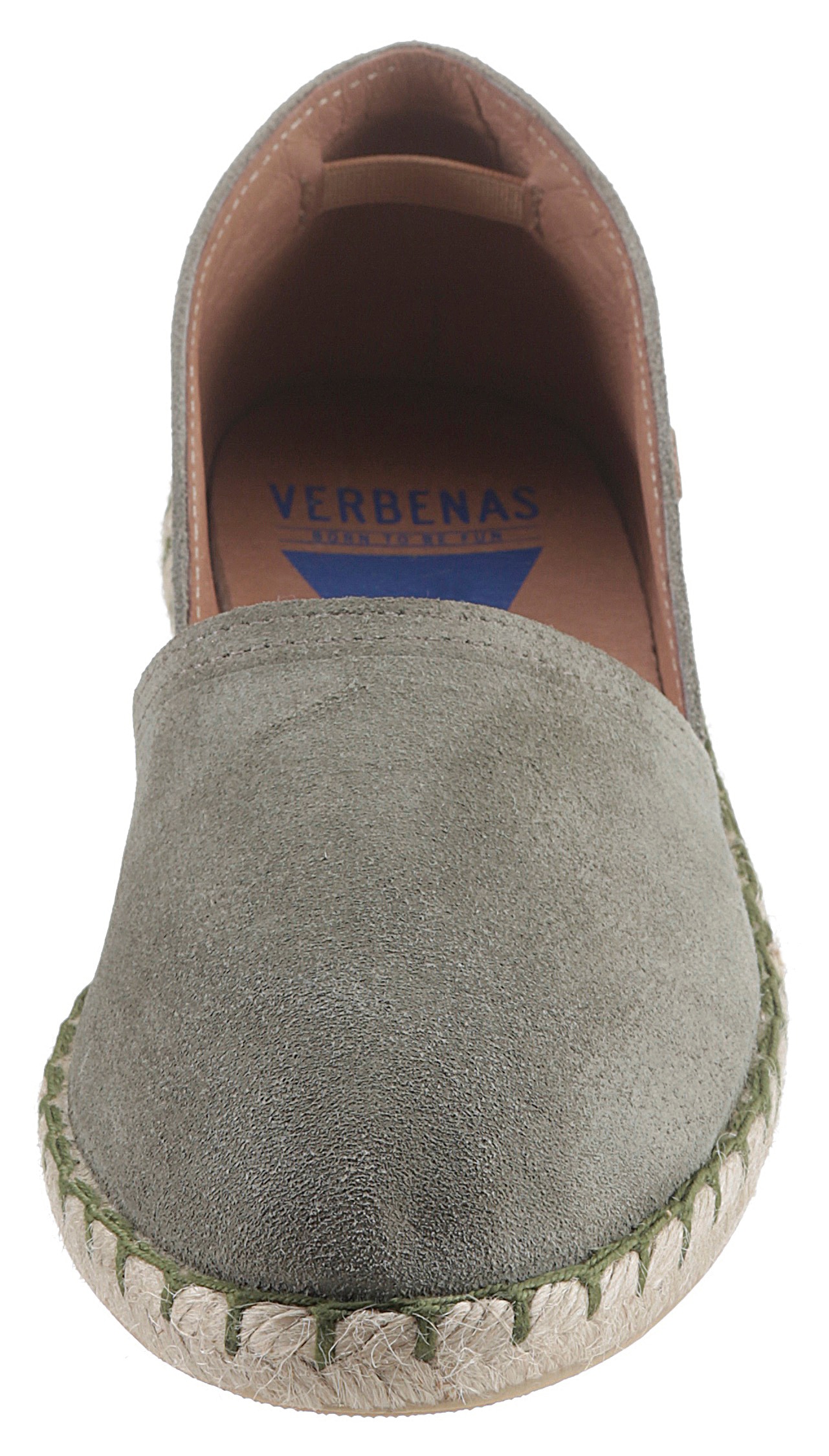 VERBENAS Espadrille »CARMEN SERRAJE«, Schlupfschuh, Sommerschuh, Loafer mit typischem Jute-Rahmen
