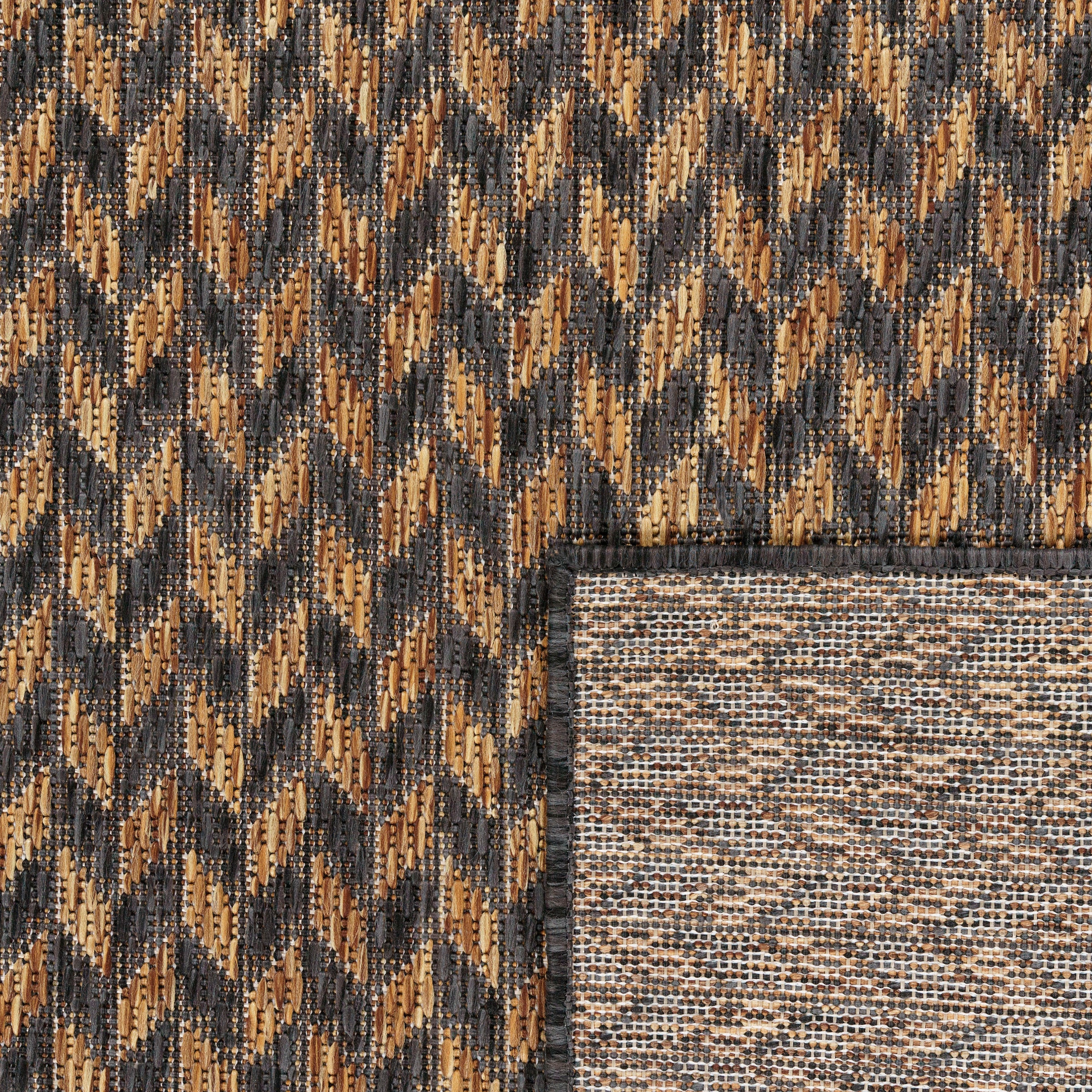 Paco Home Teppich »Illusion rechteckig, Motiv, online und geeignet Boho, 327«, | Jelmoli-Versand Zickzack bestellen In- Outdoor Flachgewebe