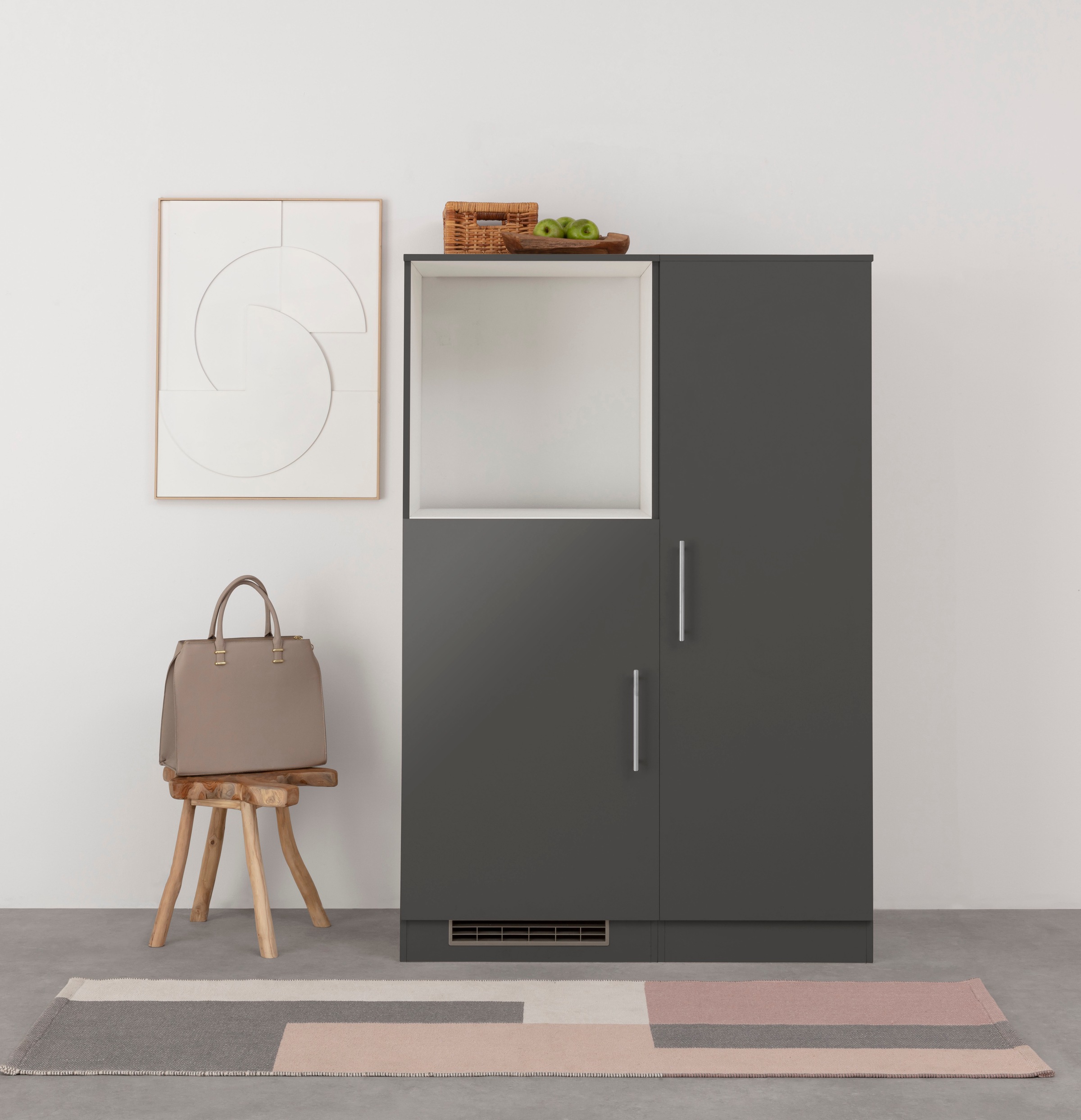 wiho Küchen Küche »"Cali"«, Back-/Kühlmodul, wahlweise mit E-Geräten, Breite 110 cm