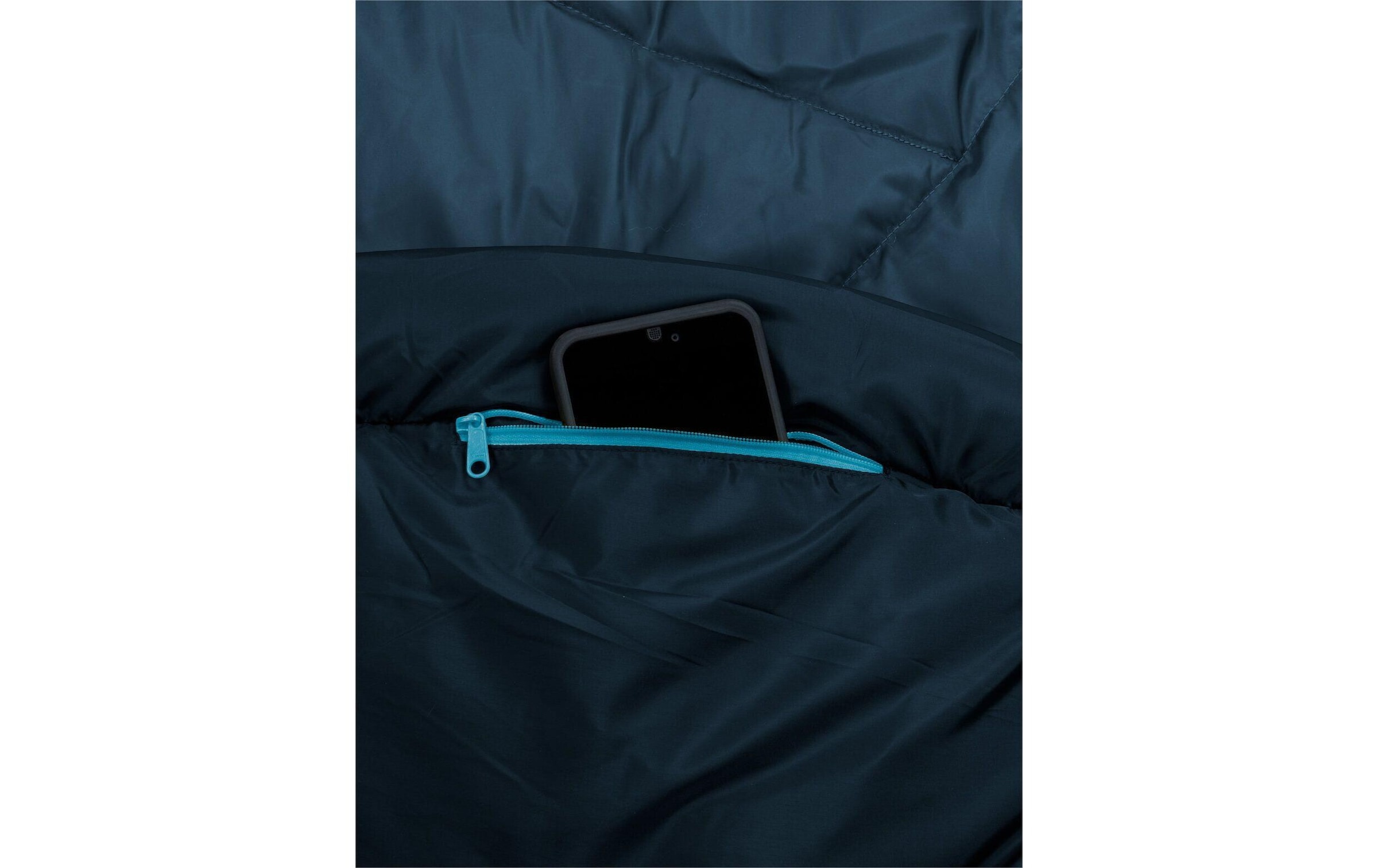 VAUDE Mumienschlafsack »Sioux 100 II SYN Polyester, Blau«