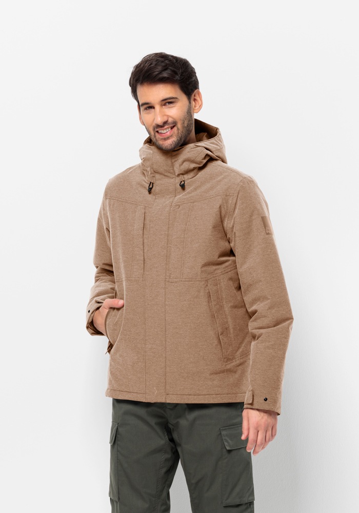 Jack Wolfskin Winterjacke »SNOWY PARK JKT M« mit Kapuze