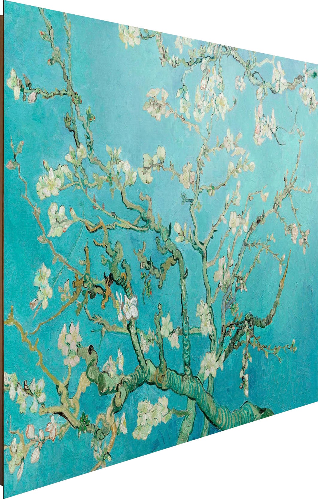 ❤ Reinders! Holzbild Panel »Deco - Gogh Van im Shop amandelbloesem« bestellen 60x90 Jelmoli-Online