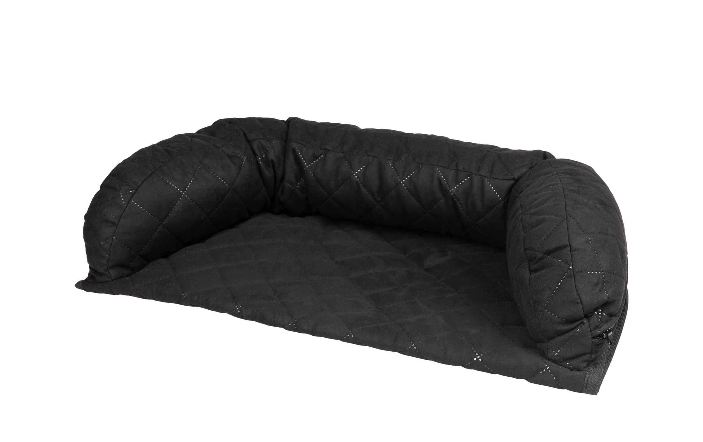 Knuffelwuff Tierbett »Sofaschutz Berry schwarz Gr.S«, Veloursmischung