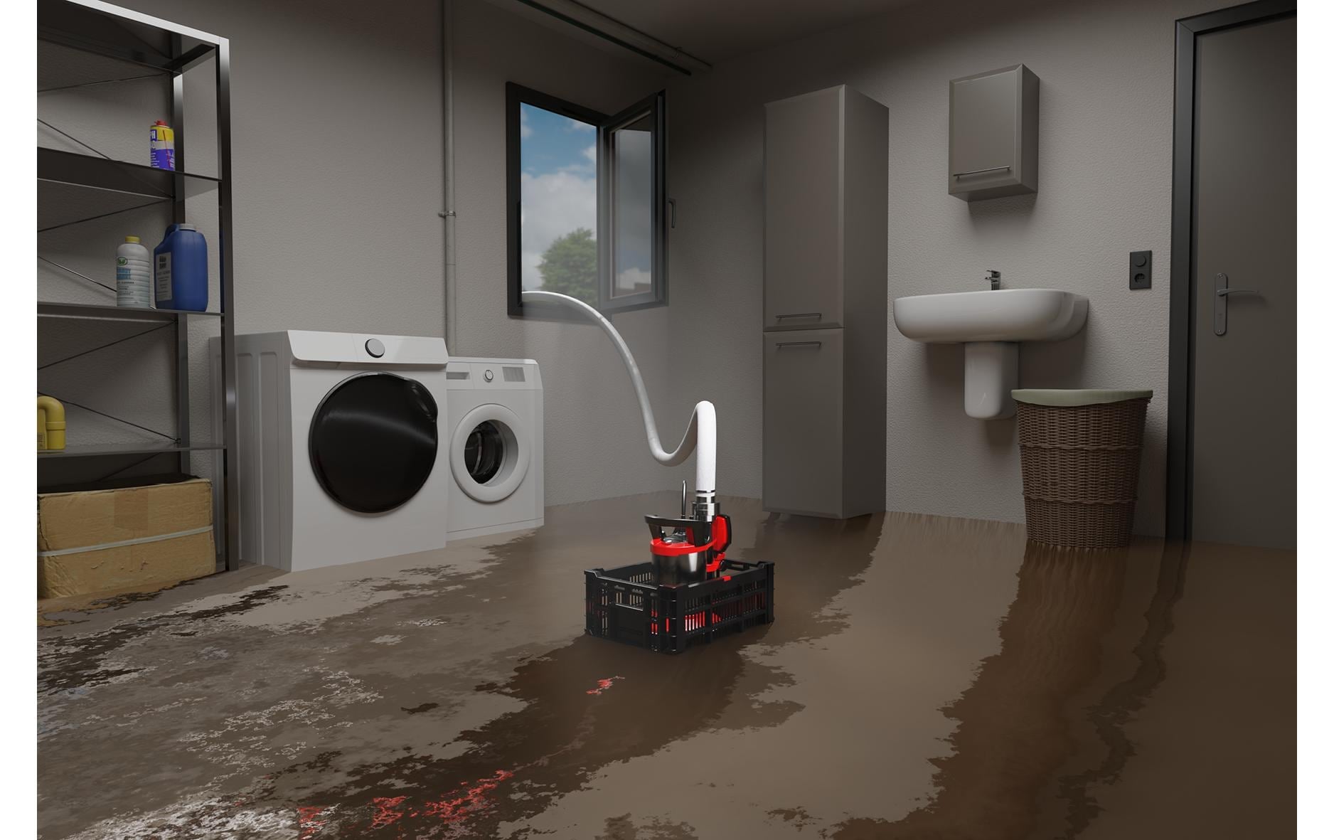 Einhell Schmutzwasserpumpe »Flutset GE-DP 7535 N LL ECO«