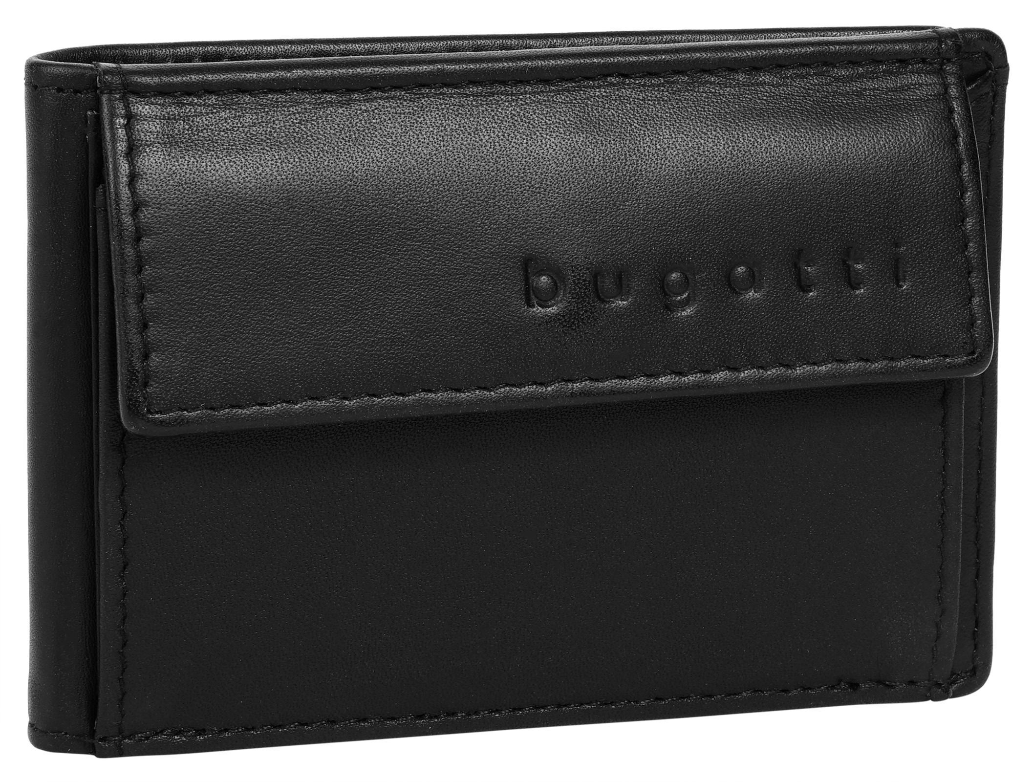 bugatti Geldbörse »SUPER SLIM RFID«, echt Leder