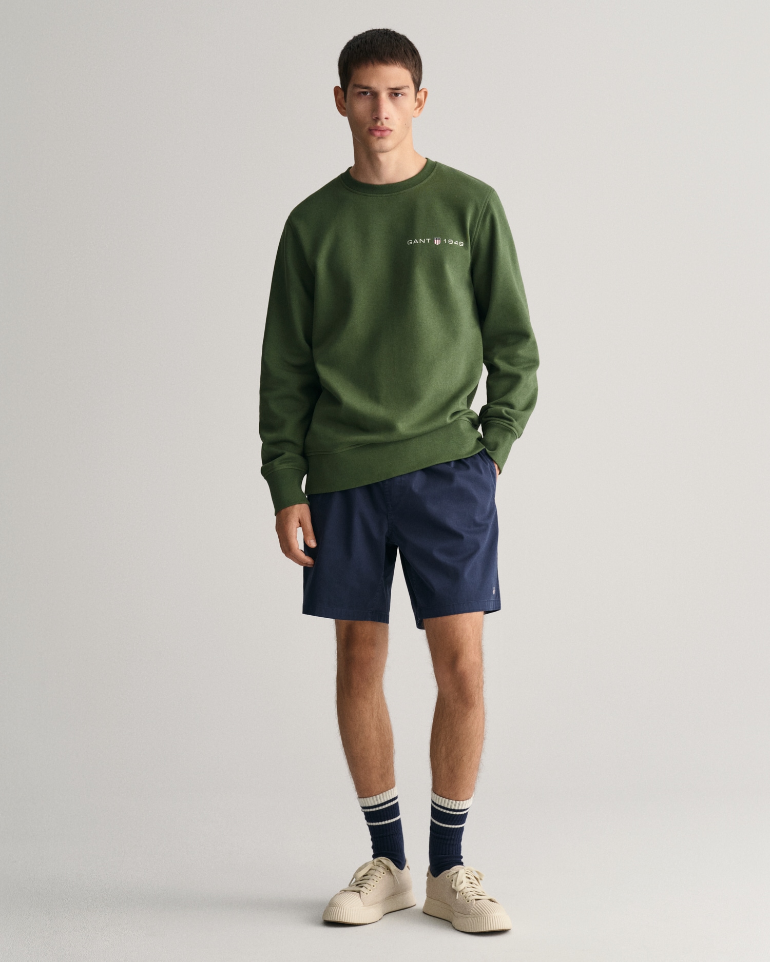 Gant Shorts »DRAWSTRING LOGO SHORTS«, mit elastischem Bund und Kordelzug