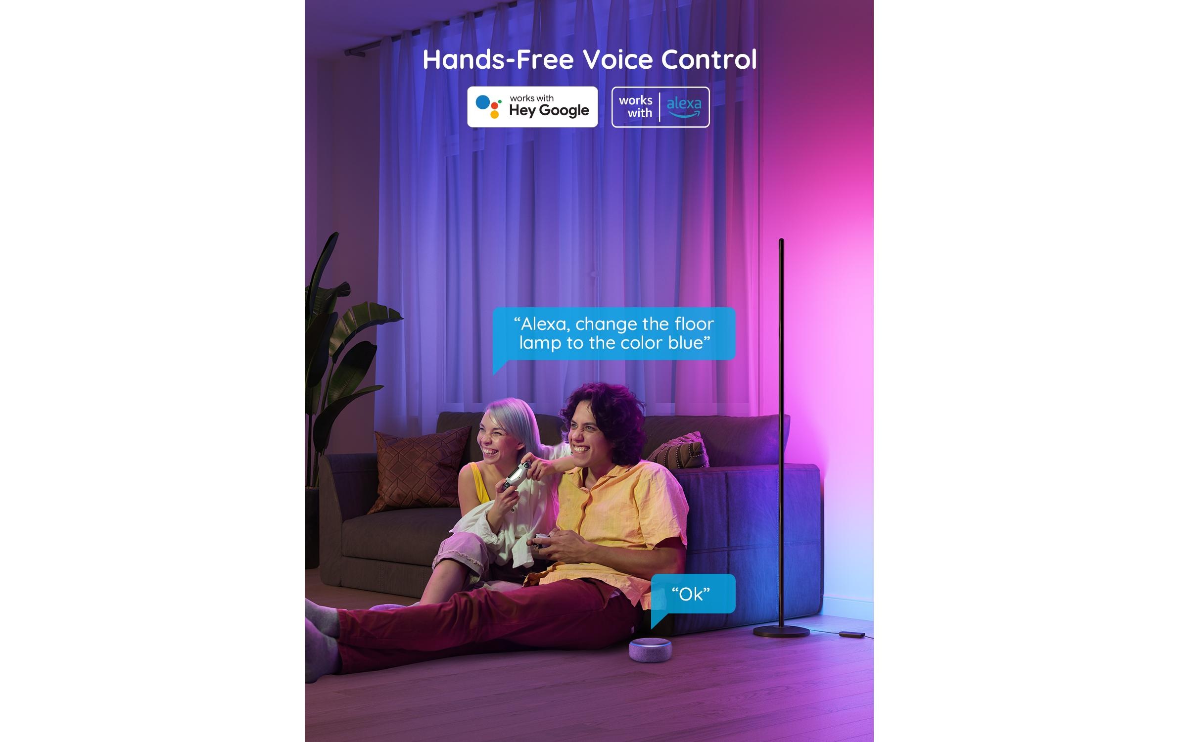 Stehlampe »Govee Smart Corner RGB«