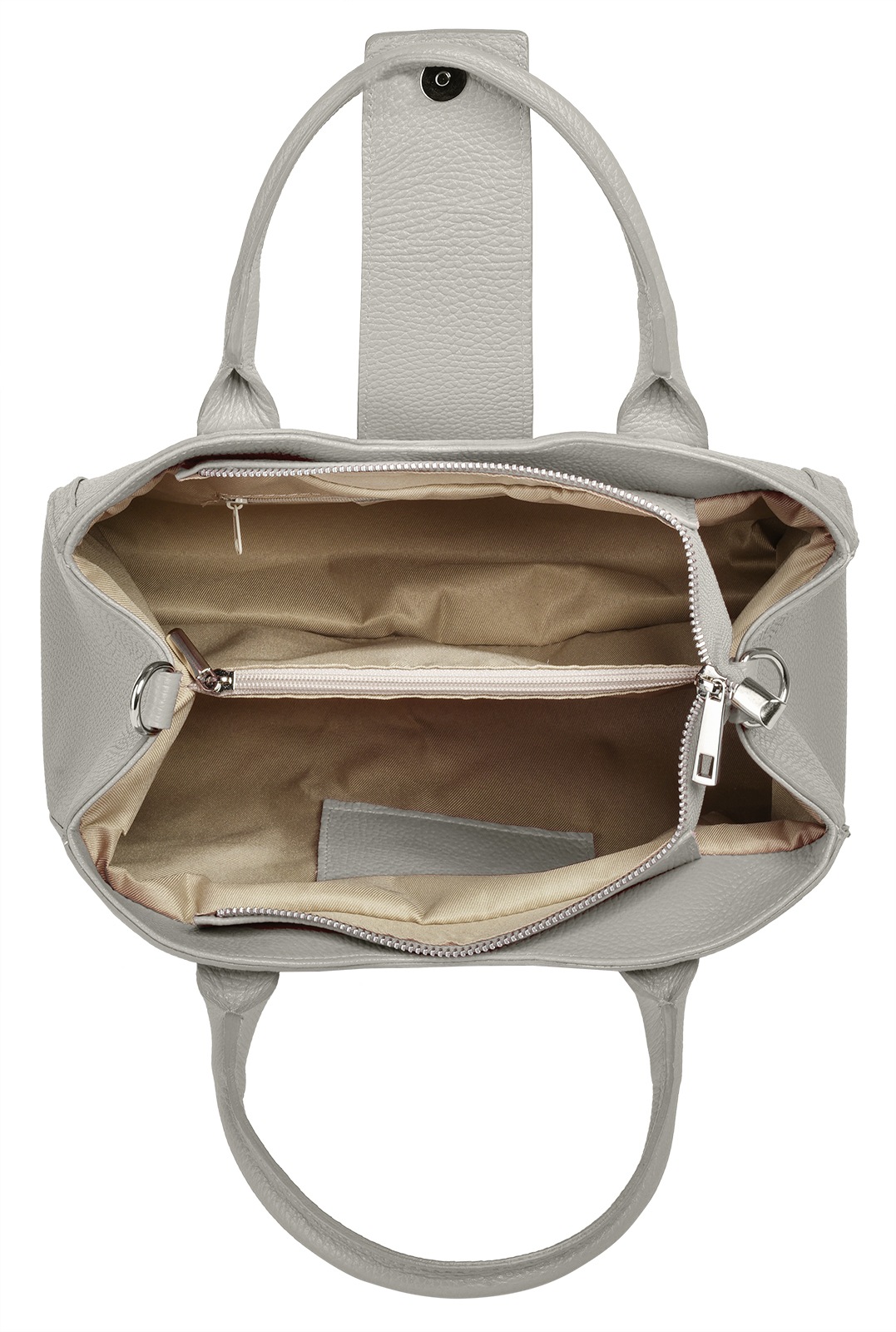 Samantha Look Henkeltasche, echt Leder, Made in Italy