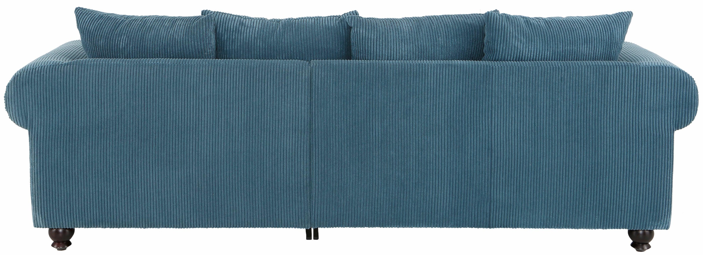 Home affaire Ecksofa »King George King Henry, Mega Sofa, Breite 260cm, L-Form«, mit Federkern, in legerer Polsterung und vielen Kissen