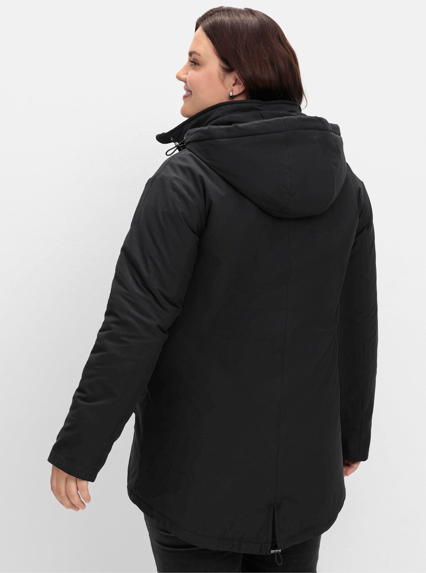 Sheego Parka, mit Kapuze