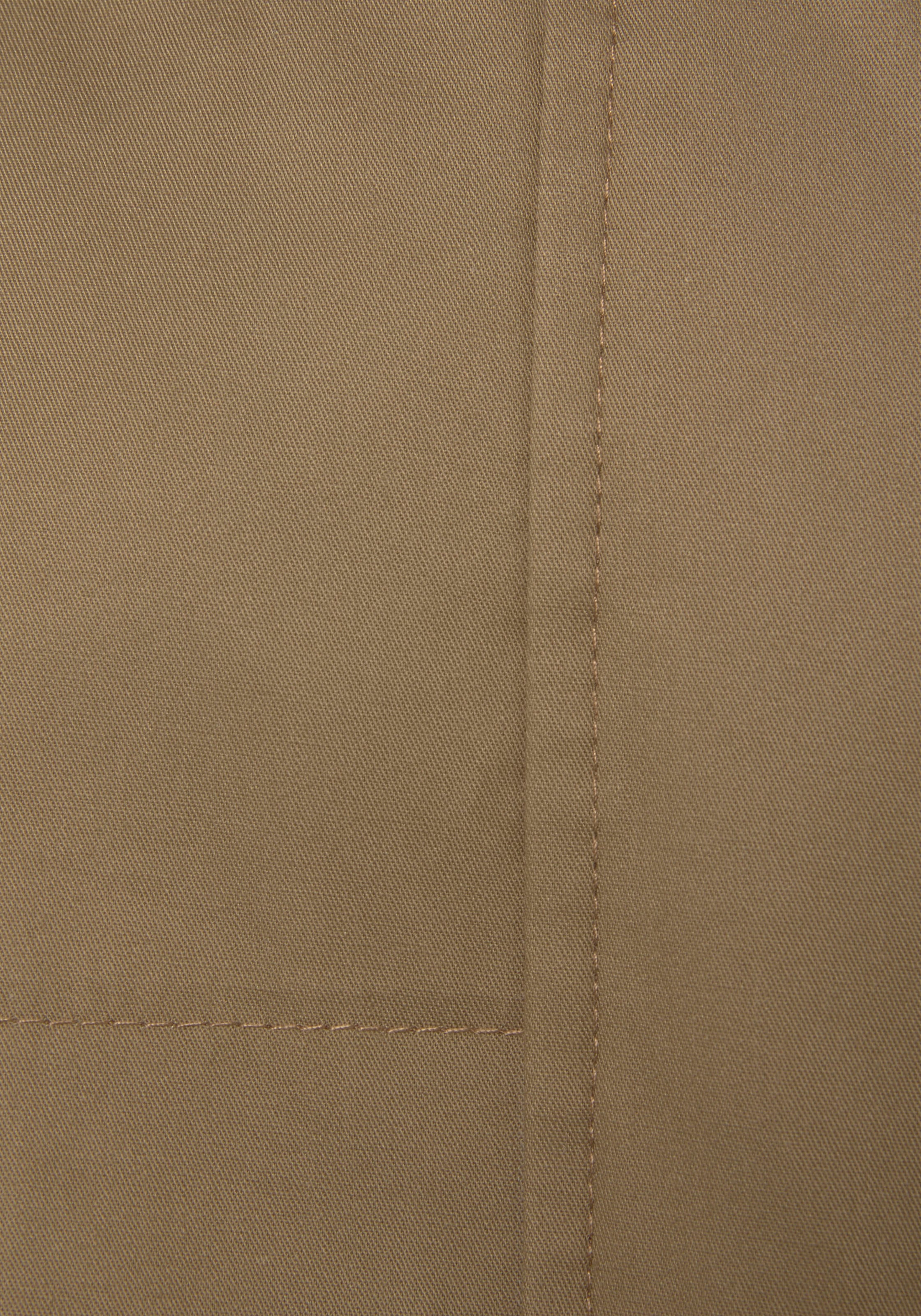French Connection Outdoorjacke, mit Kapuze, Saumschlitz mit Druckknöpfen auf der Rückseite