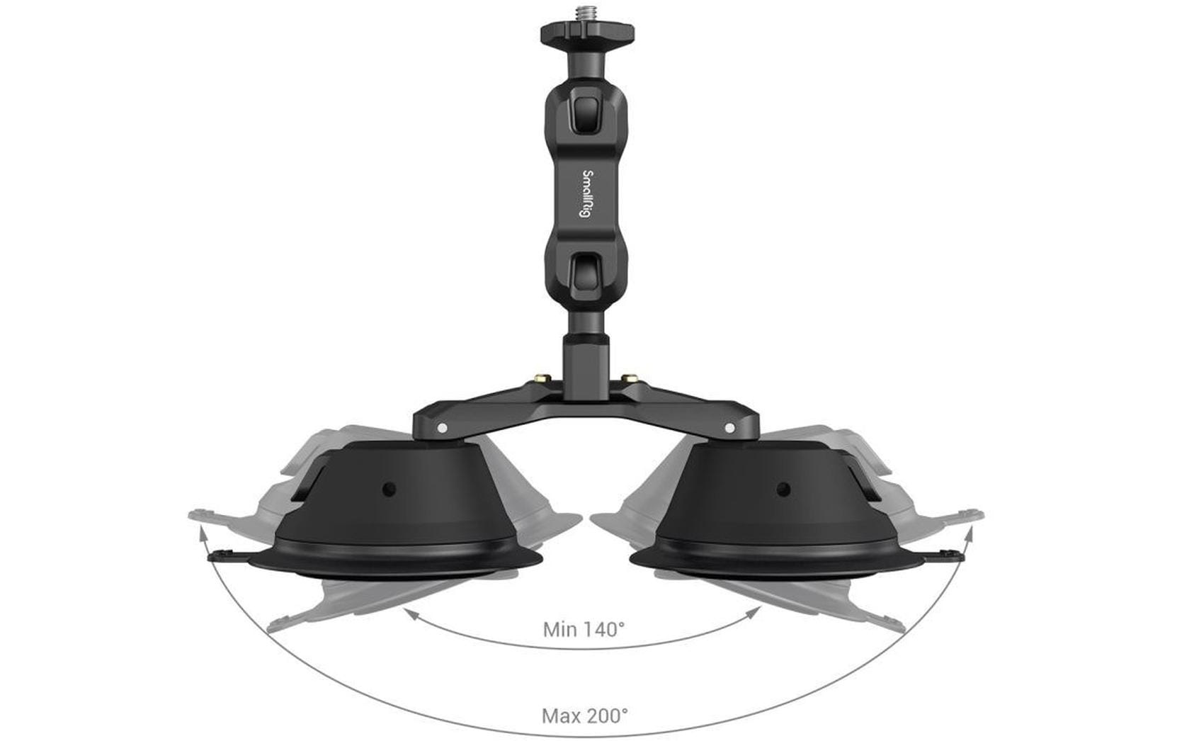 Halterung »Smallrig Port. Dual Suction Cam Mount SC-2K«