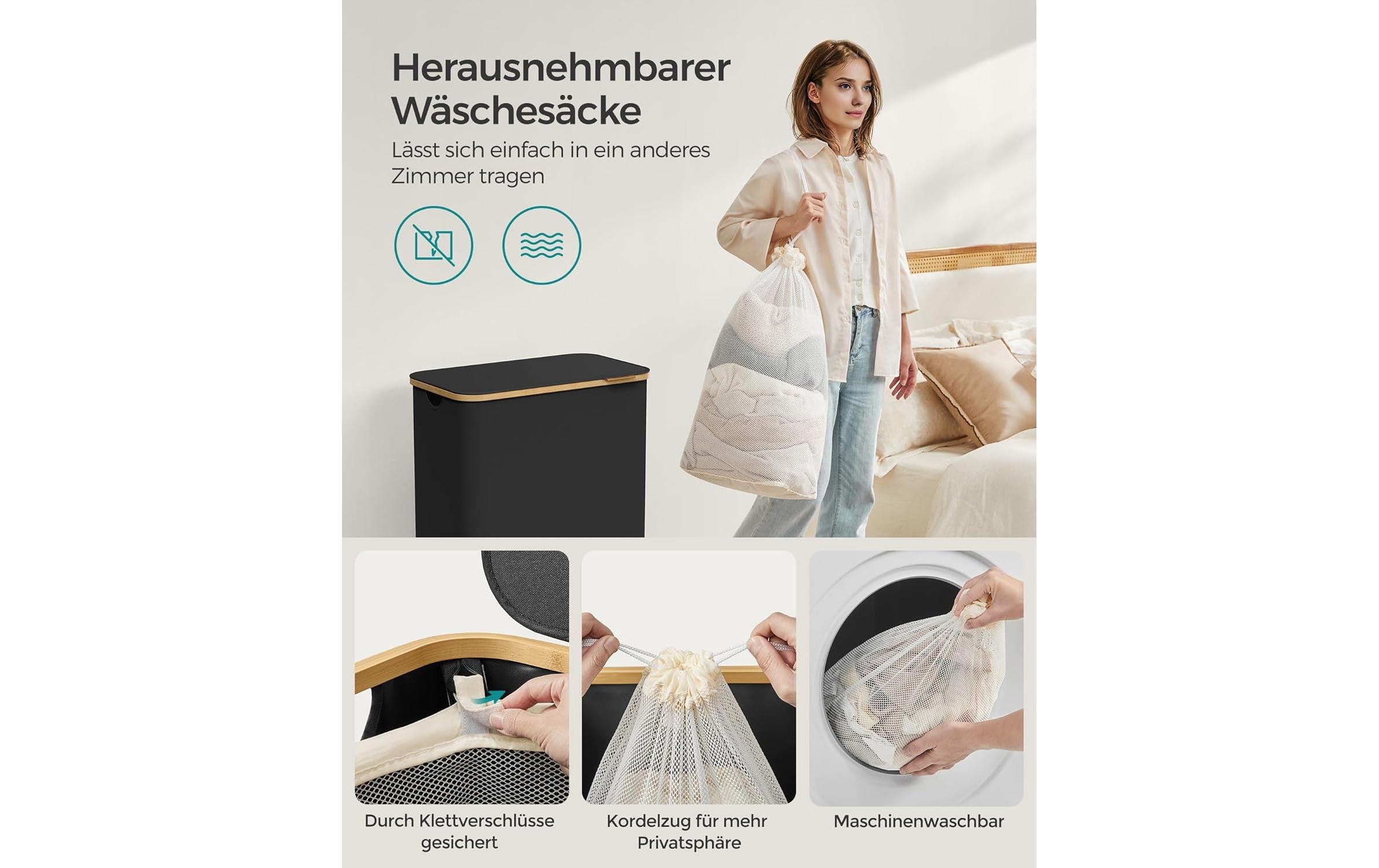 SONGMICS Wäschekorb »65 l«