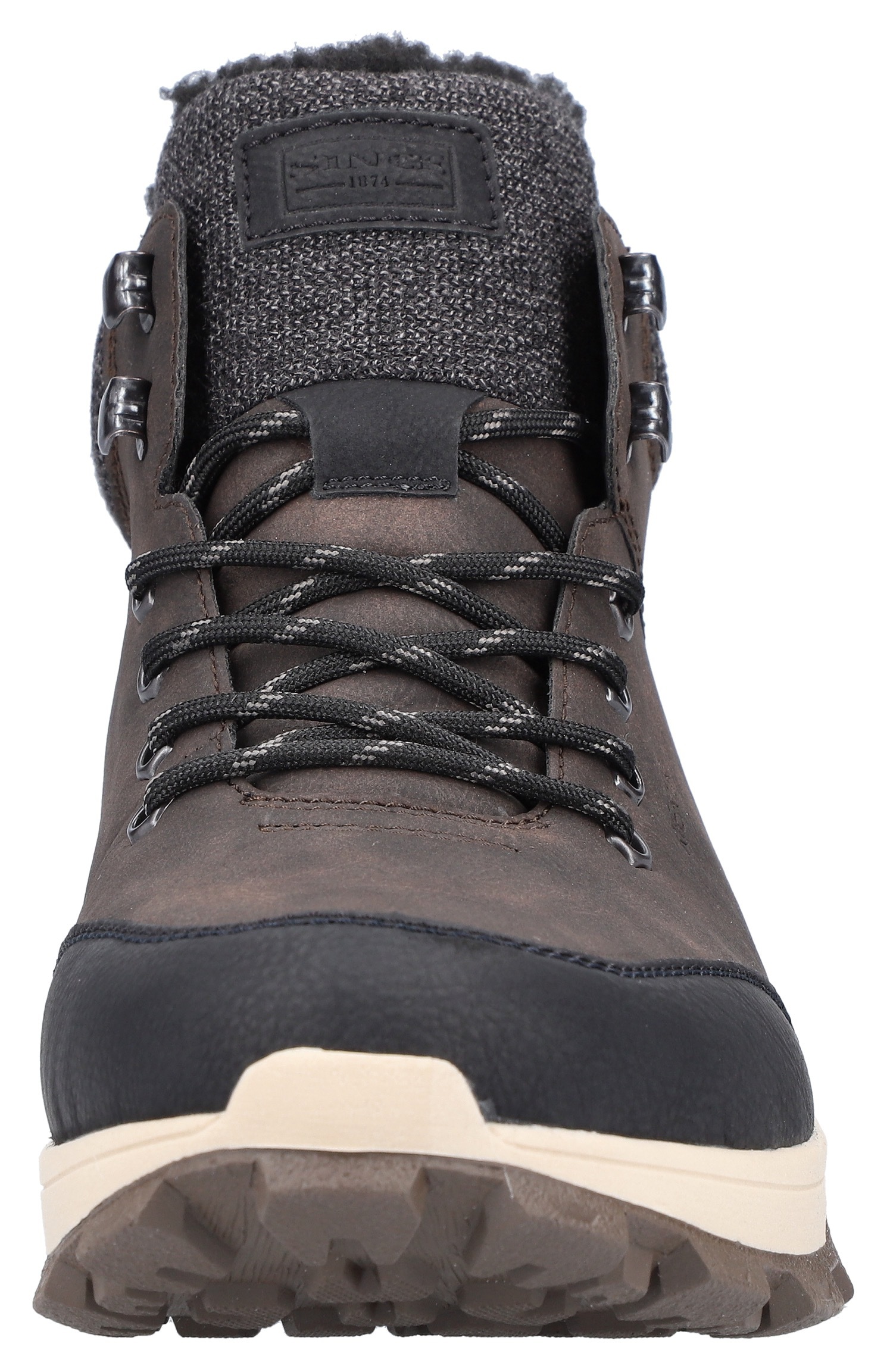 Rieker Winterboots, mit komfortabler SoftFoam-Innensohle, Freizeitschuh, Schnürschuh
