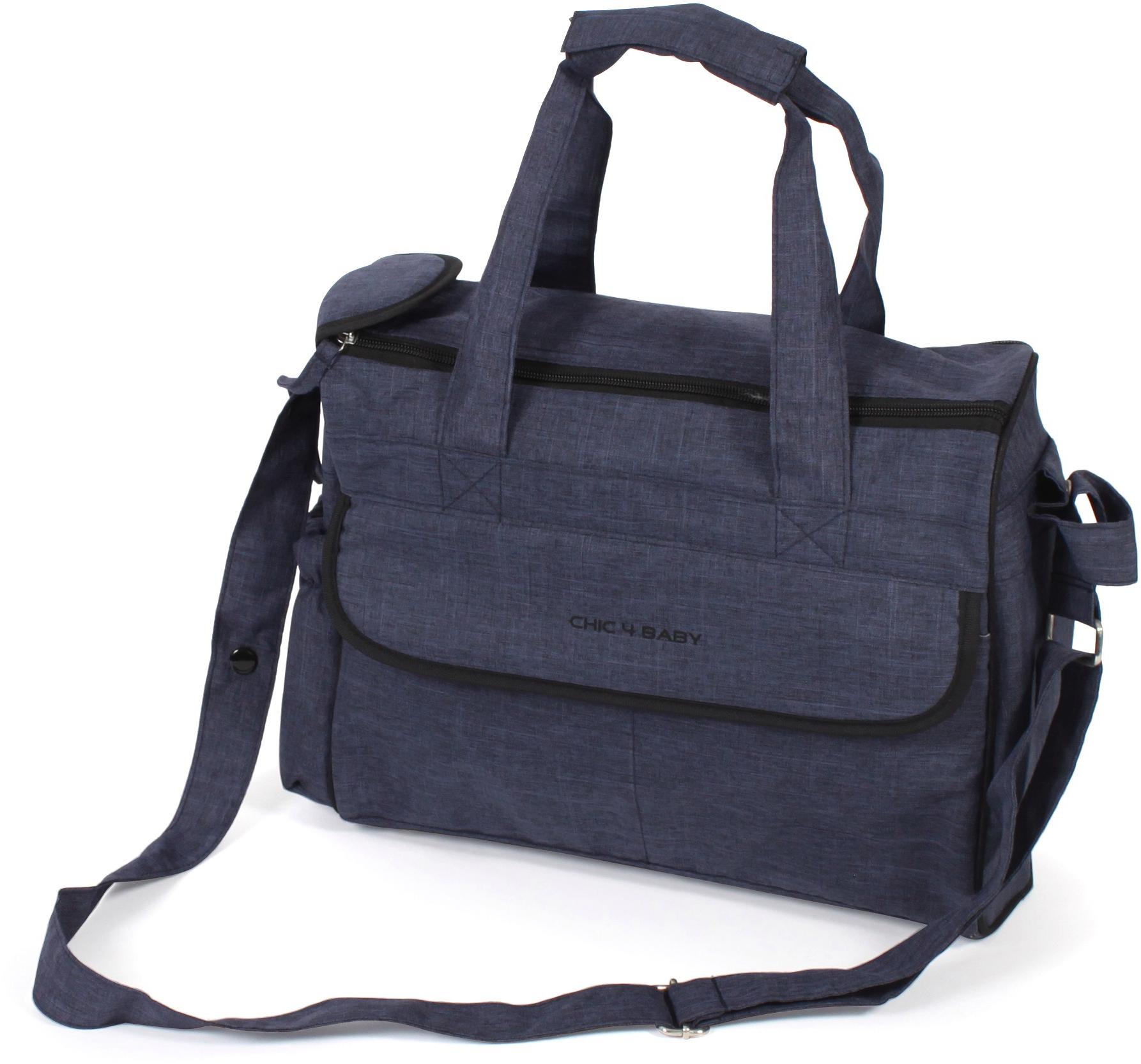 CHIC4BABY Wickeltasche »Komfort, jeans navy«