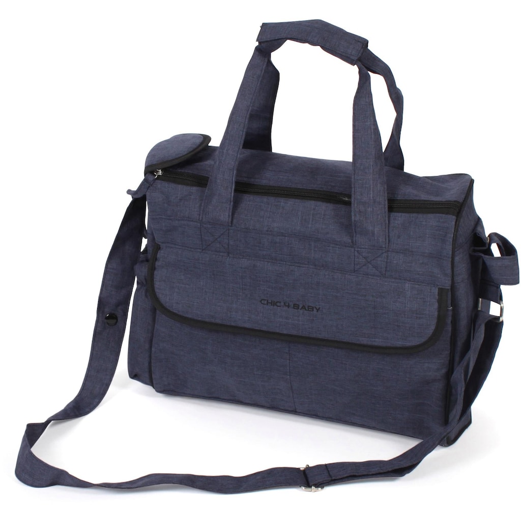 CHIC4BABY Wickeltasche »Komfort, jeans navy«