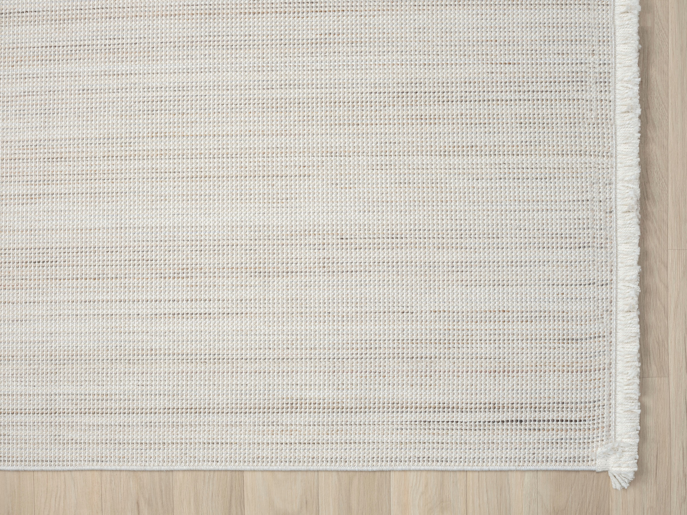 Myflair Möbel & Accessoires Teppich »Ava«, rechteckig, 7 mm Höhe, Uni Farben, meliert, Sisal-Optik, auch in rund erhältlich, mit Fransen