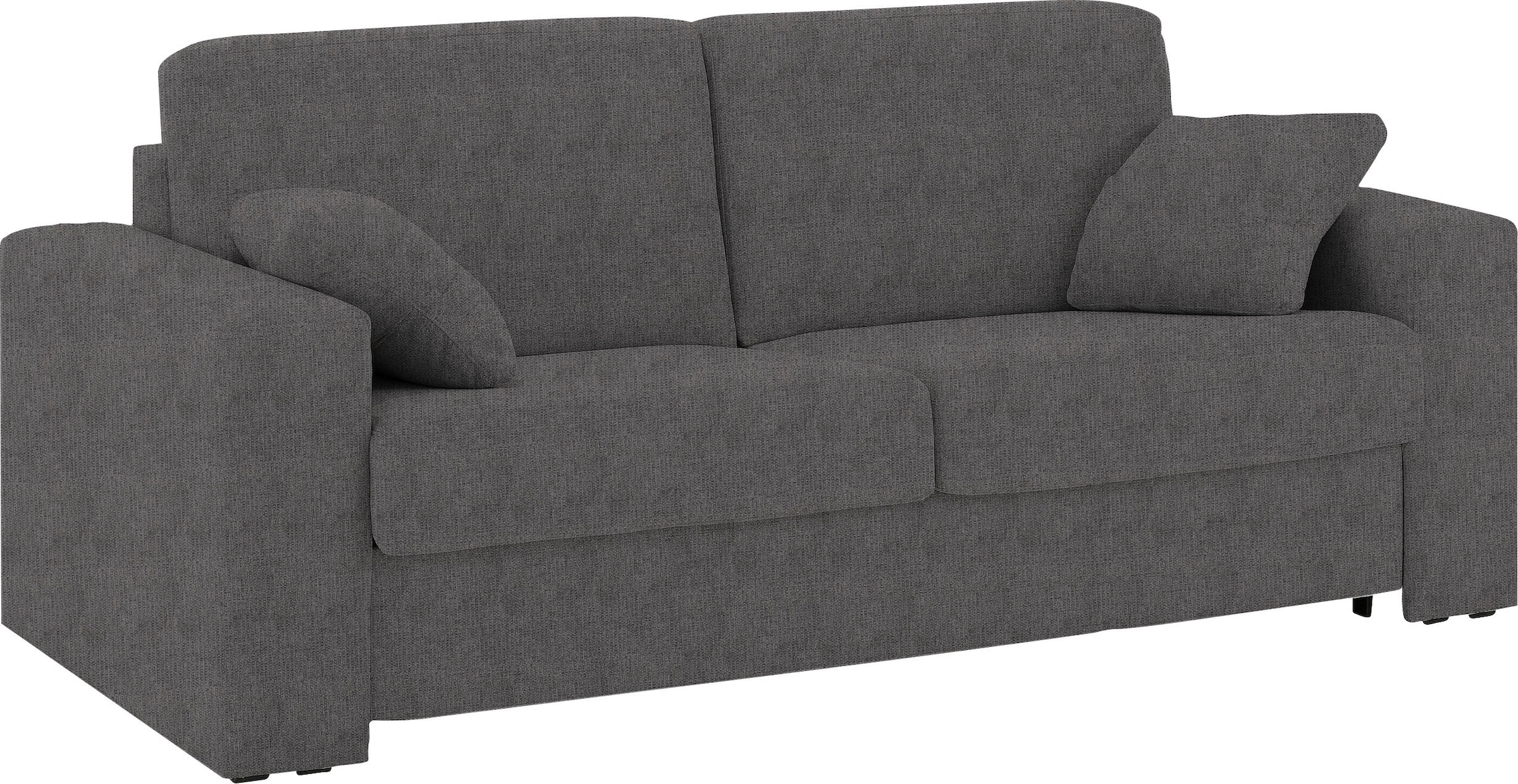 Home affaire Schlafsofa »Roma Matratzenhöhe 14 cm«, Dauerschlaffunktion, mit Unterfederung, Lattenrost, Matratze
