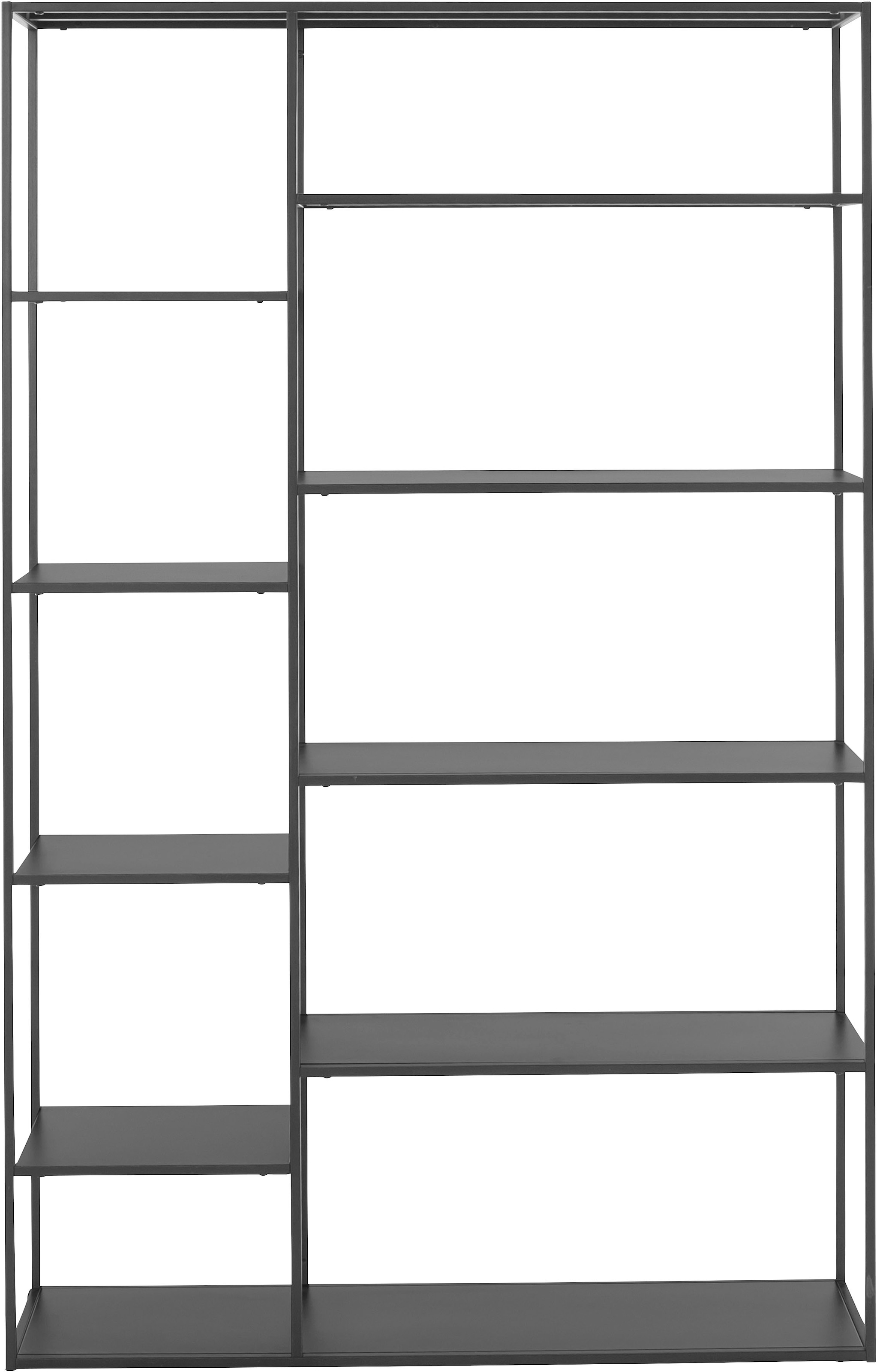 andas Bücherregal »Kristofer«, aus Metall, in verschiedenen Farbvarianten und Grössen, Breite 120 cm