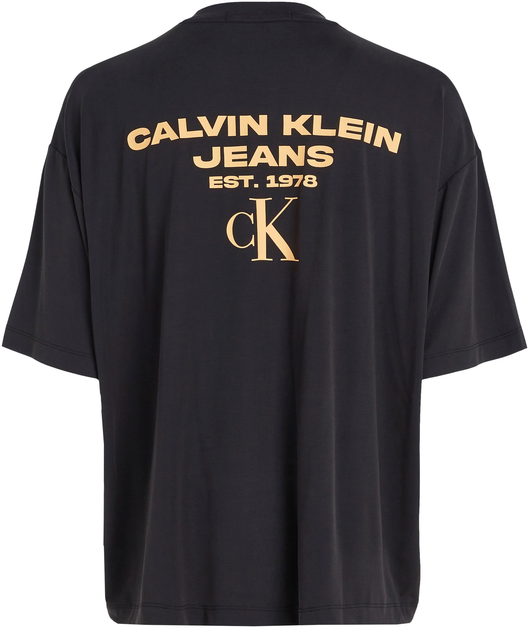Calvin Klein Jeans T-Shirt TEE« MODAL Jelmoli-Versand | LOGO bestellen »BACK online BOYFRIEND